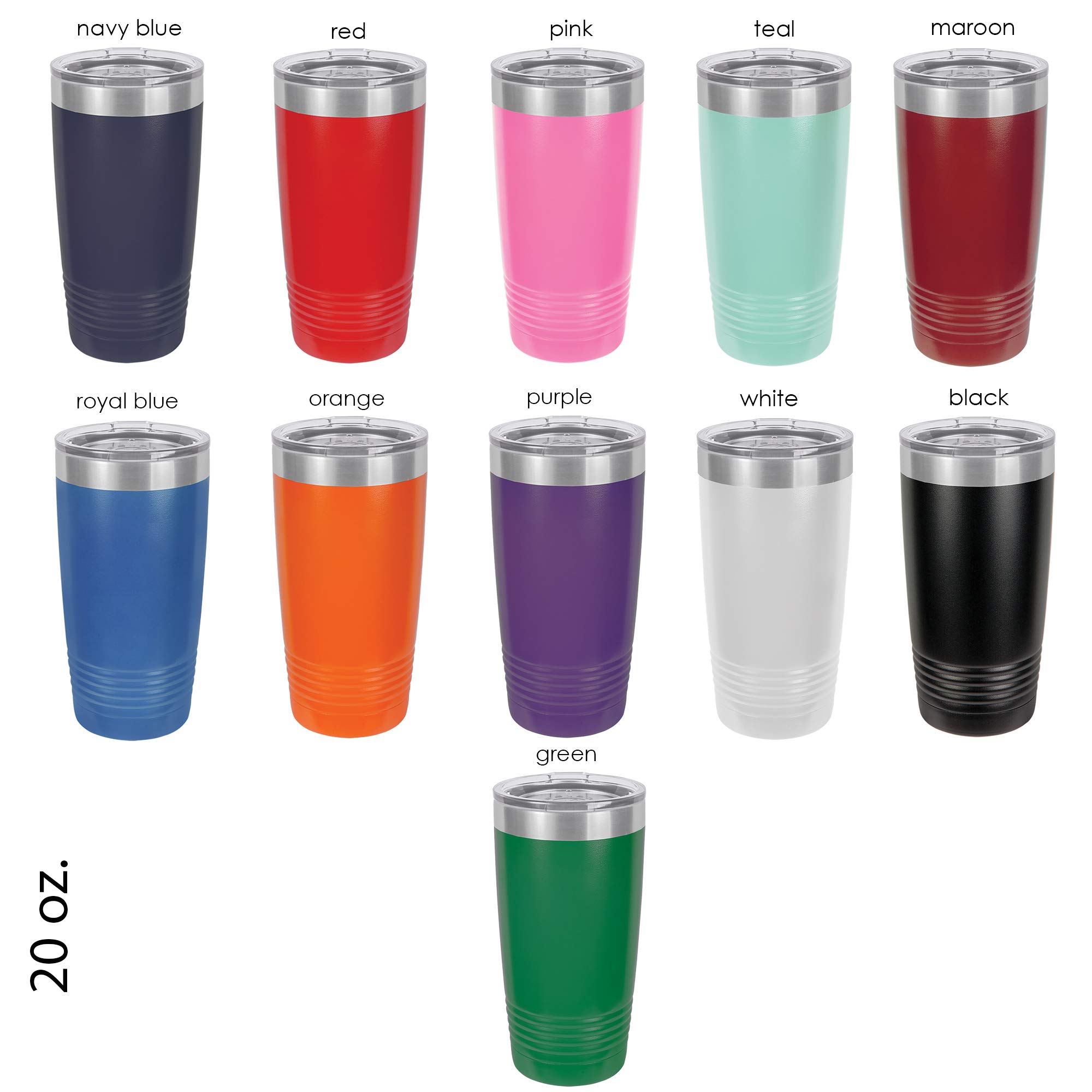 Personalized Dad Birthday Gifts - 20oz Insulated Tumbler with Straw for Father's Day, Christmas - Great Present from Daughter, Son, Wife - 9 Unique Designs for Dad, Grandpa, Papa - Perfect for Office, Travel & Outdoor Activities