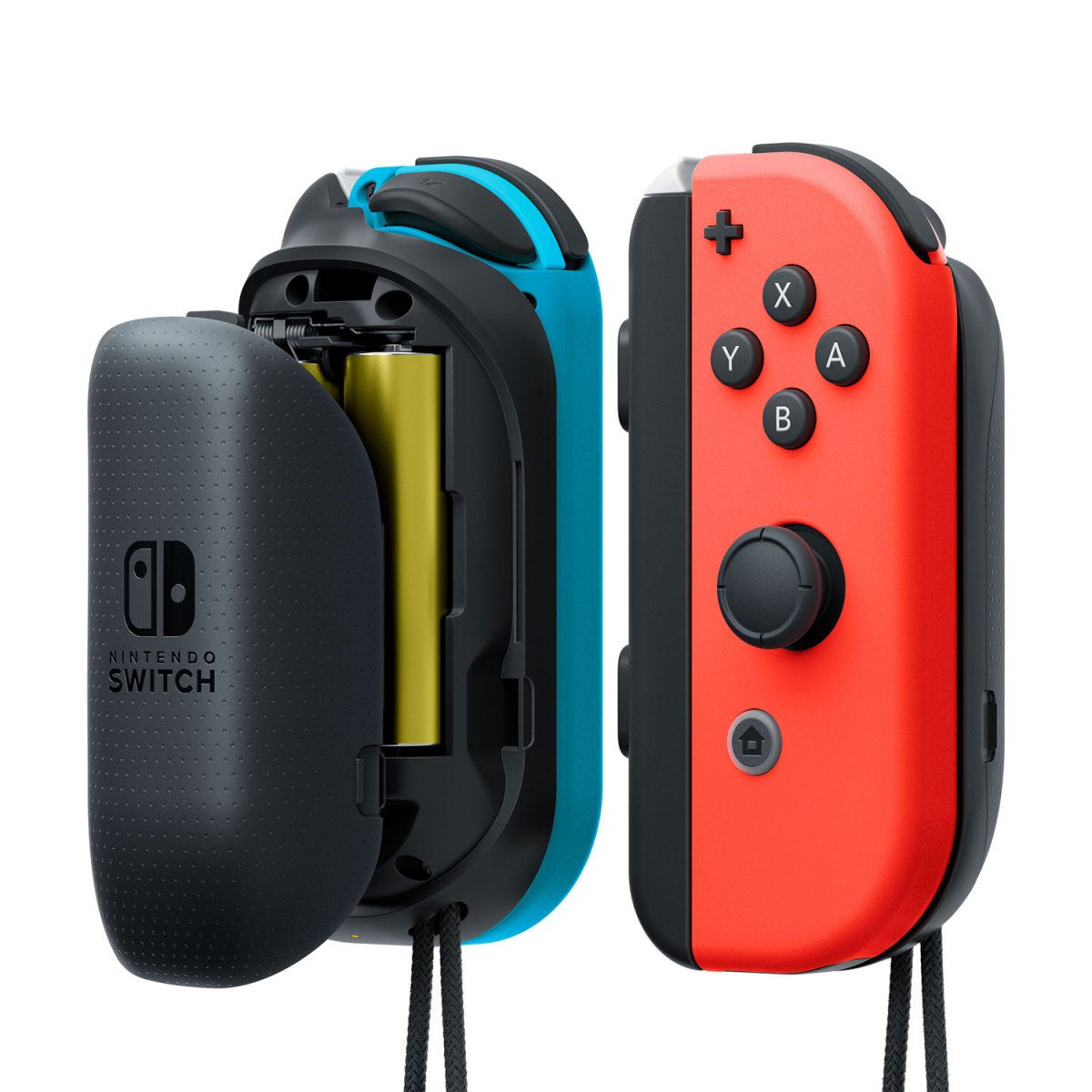 Nintendo Switch Joy-Con AA Battery Pack - Rechargeable Controller Accessories Pair for Nintendo Switch - Perfect for Gaming, Travel, and Long Play Sessions