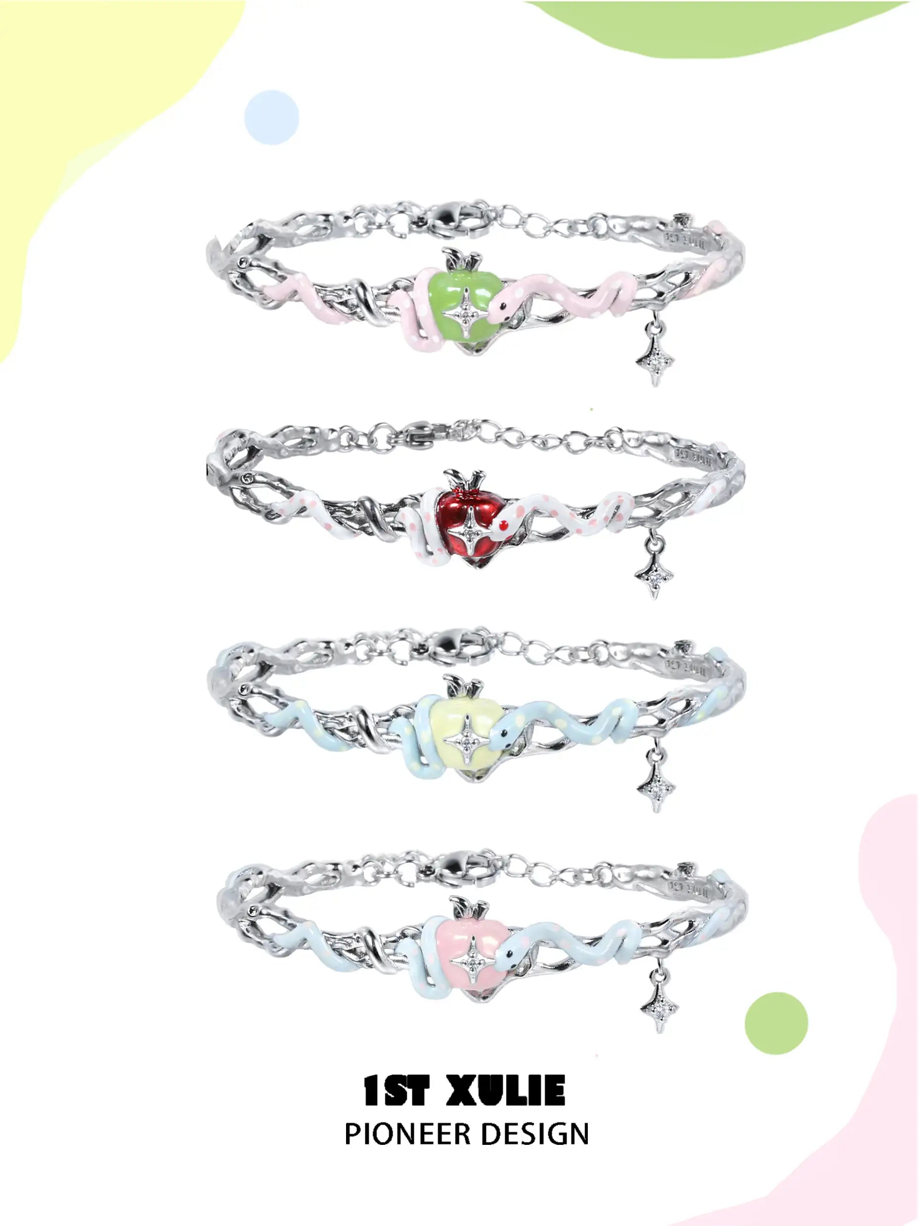 18K Platinum Plated Adjustable Open Bangle Bracelet for Women - Elegant Snake Design Jewelry for Party, Wedding & Everyday Wear