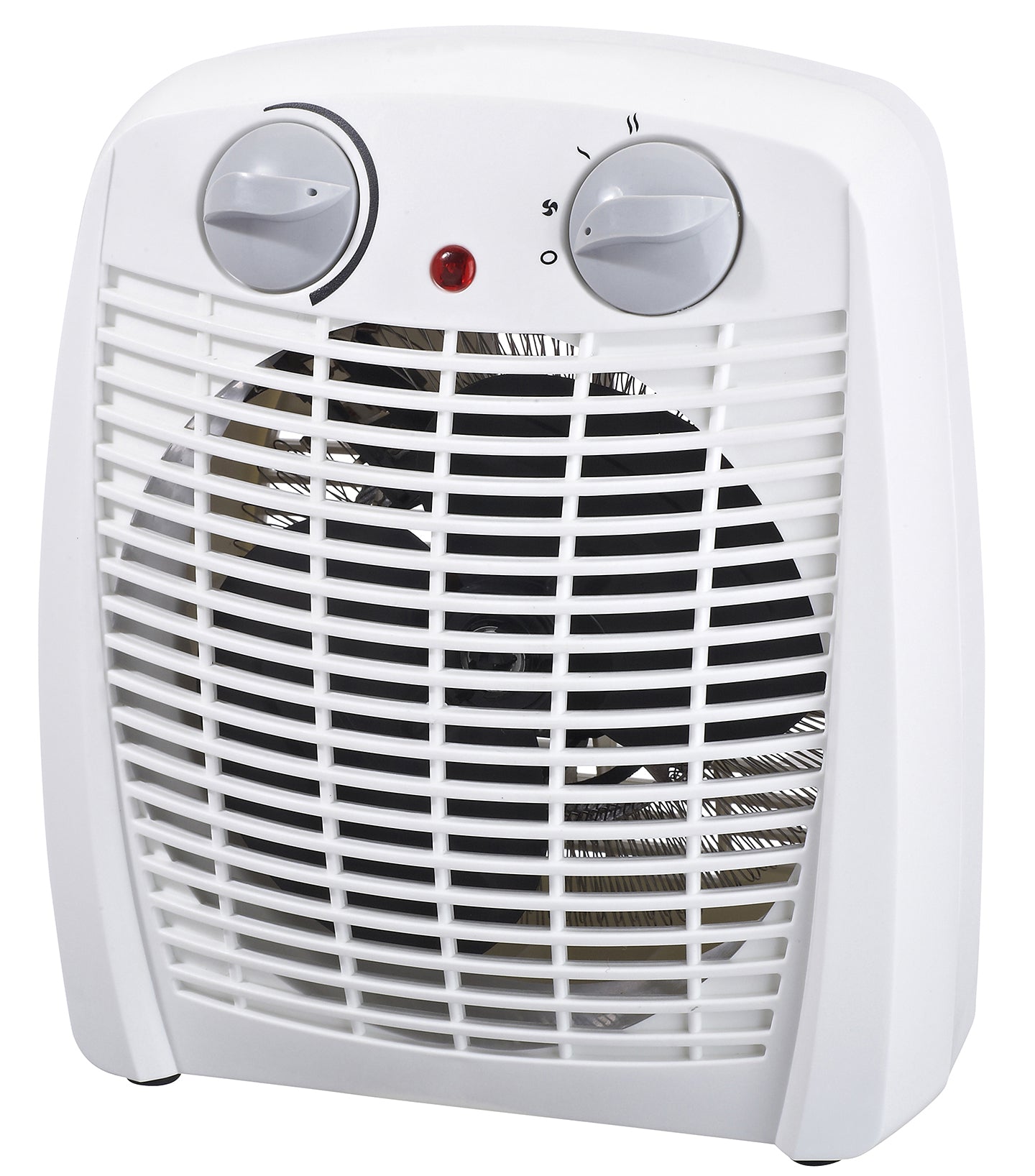 PROFUSION FH211B 1500W Portable Space Heater with Fan - White Electric Heater for Home, Office & Bedroom | Fast Heating & Cooling | Energy Efficient