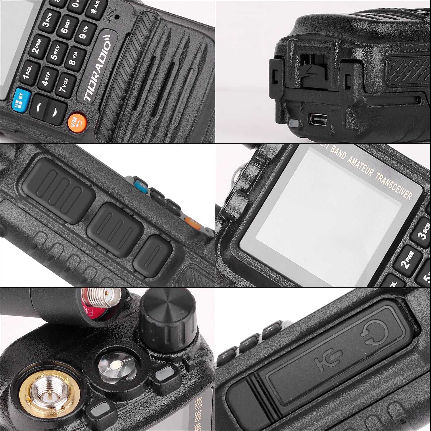 TD H3 5W Multi-Band Handheld Ham Radio with Open Source Support - Perfect for Emergency Communication, Outdoor Adventures & Amateur Radio Enthusiasts