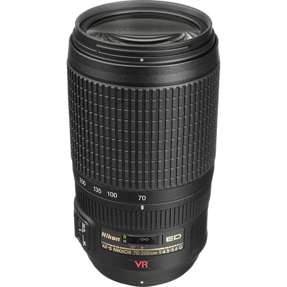 Nikon AF-S 70-300mm f/4.5-5.6G ED IF VR II NIKKOR Telephoto Zoom Lens for DSLR Cameras - Perfect for Wildlife, Sports & Portrait Photography