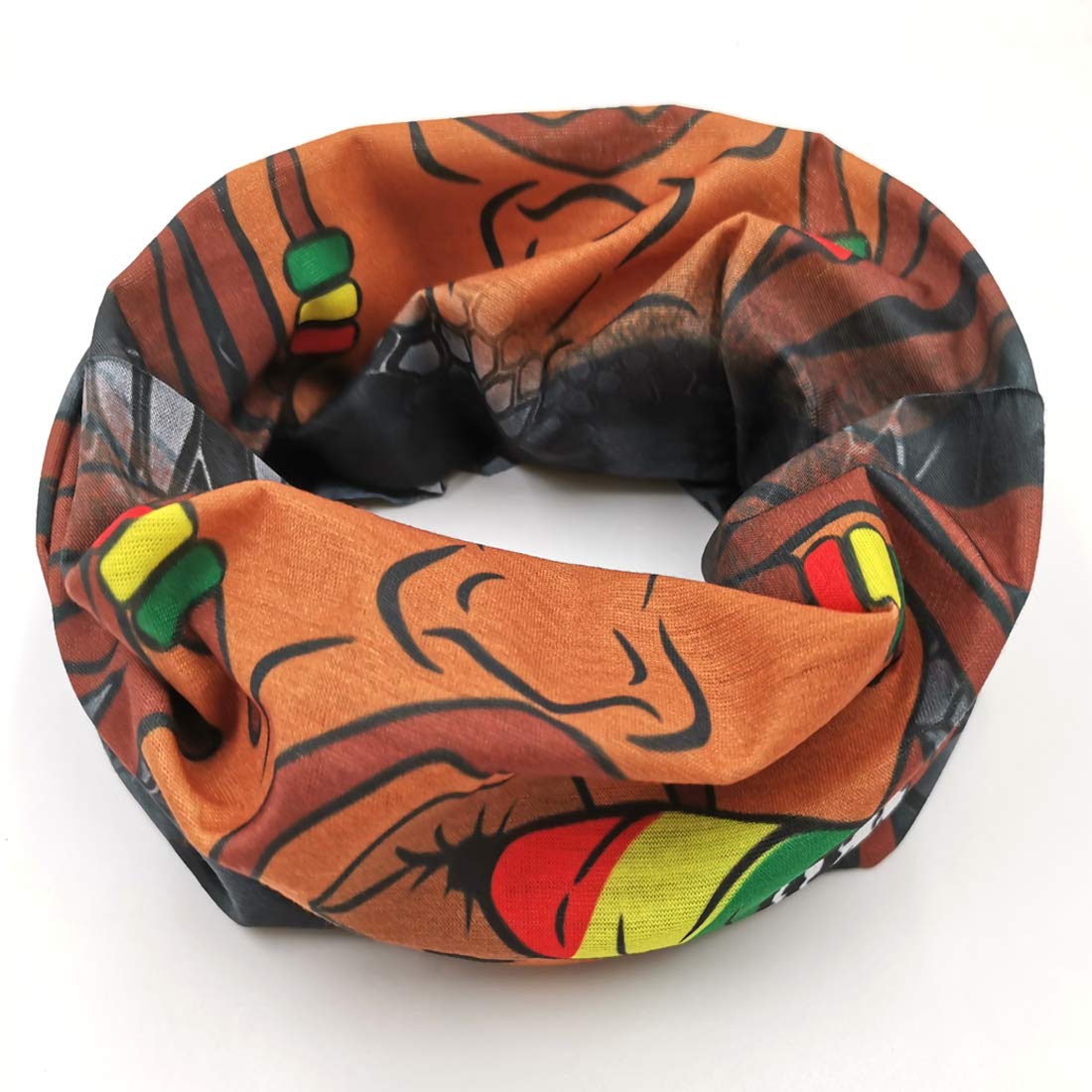 Seamless Neck Gaiter Scarf - UV Protection Face Mask & Bandana for Motorcycle, Cycling, Running - Breathable Sun Shield for Outdoor Sports & Daily Use