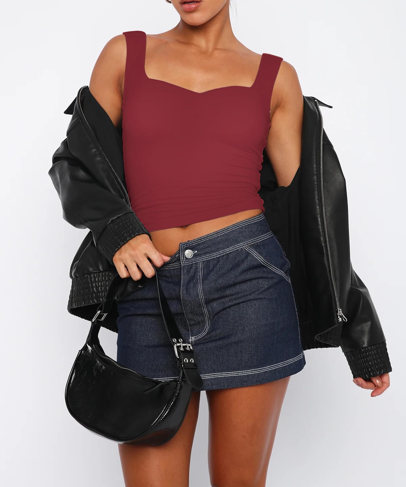 Women's Sleeveless Sweetheart Neck Crop Top - Y2K Backless Bustier with Strappy Slits & Pleated Detail | Perfect for Clubbing, Date Nights & Summer Outfits
