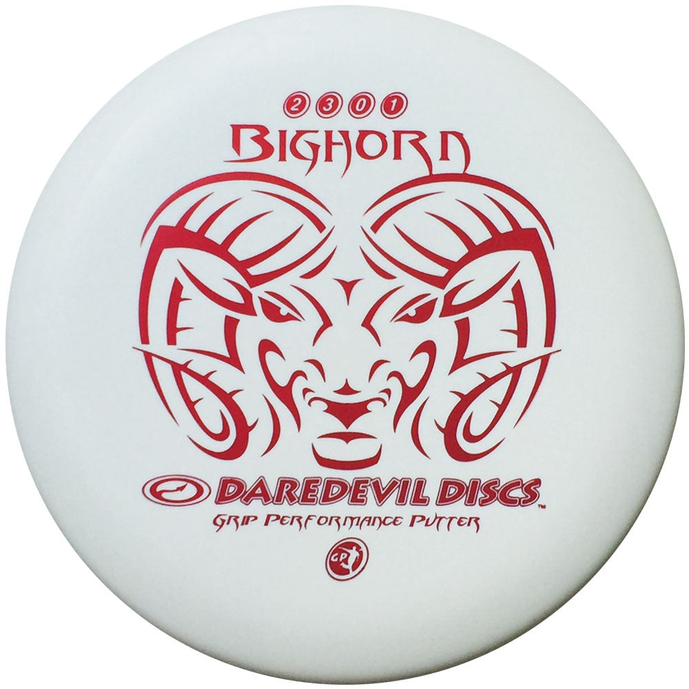 Daredevil Disc Golf Big Horn (GP) Putter - Premium Golf Disc for Putting Practice | Perfect for Beginners & Pros | Use on Courses, Parks & Backyard Practice