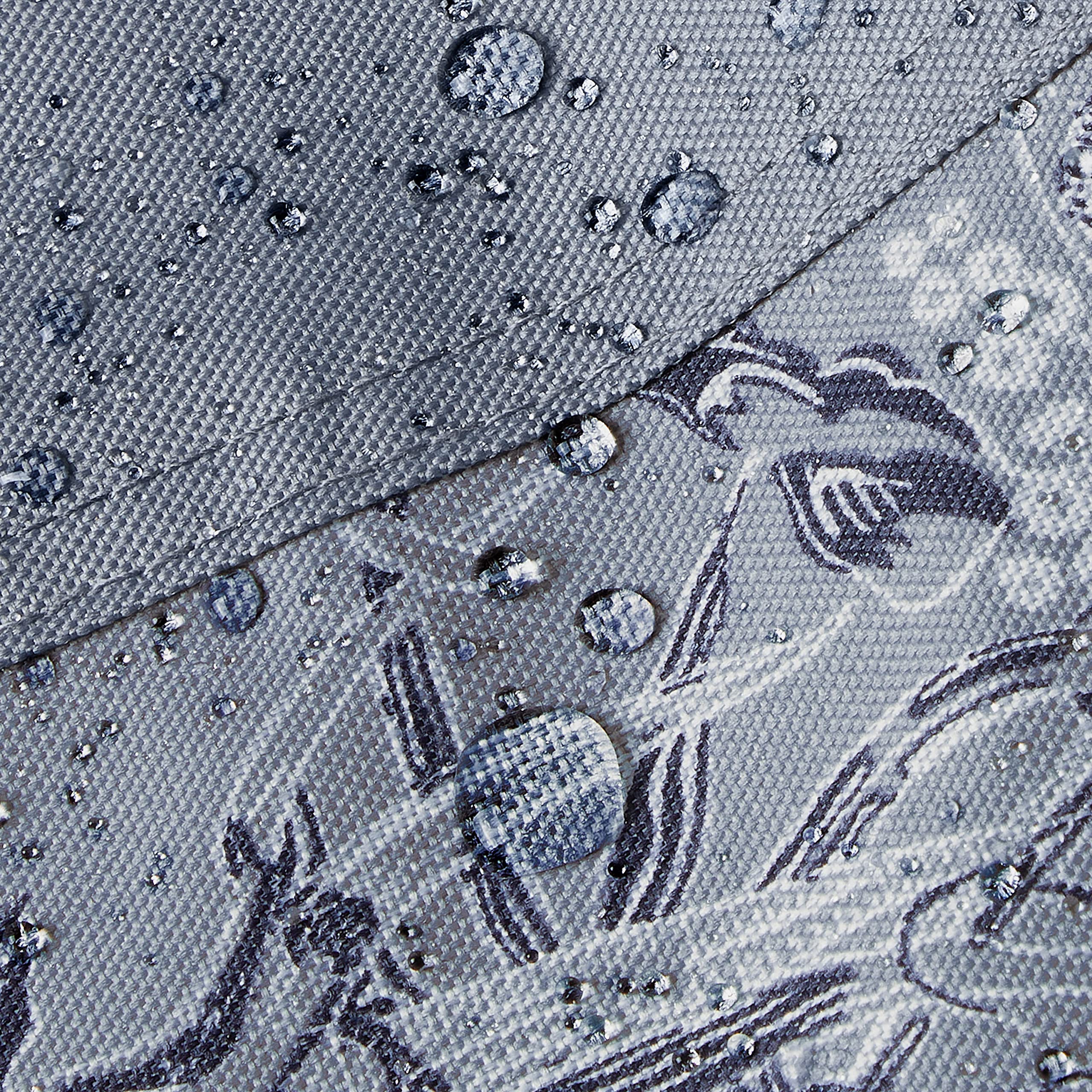 Vera Bradley Waterproof Patio Chair Cover 30x35x32 - Rainforest Toile Gray for Outdoor Furniture Protection