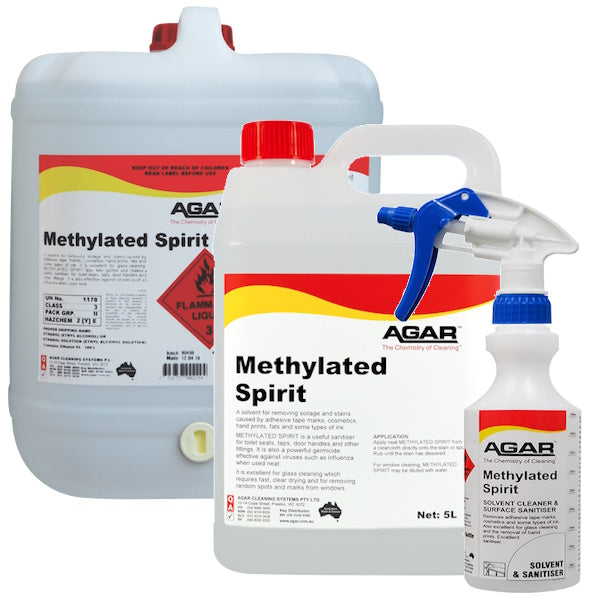 Premium Agar Methylated Spirit - 500ml High Purity Denatured Alcohol for Lab Use, Cleaning & Disinfection | Ideal for Science Experiments, Surface Sanitizing & First Aid