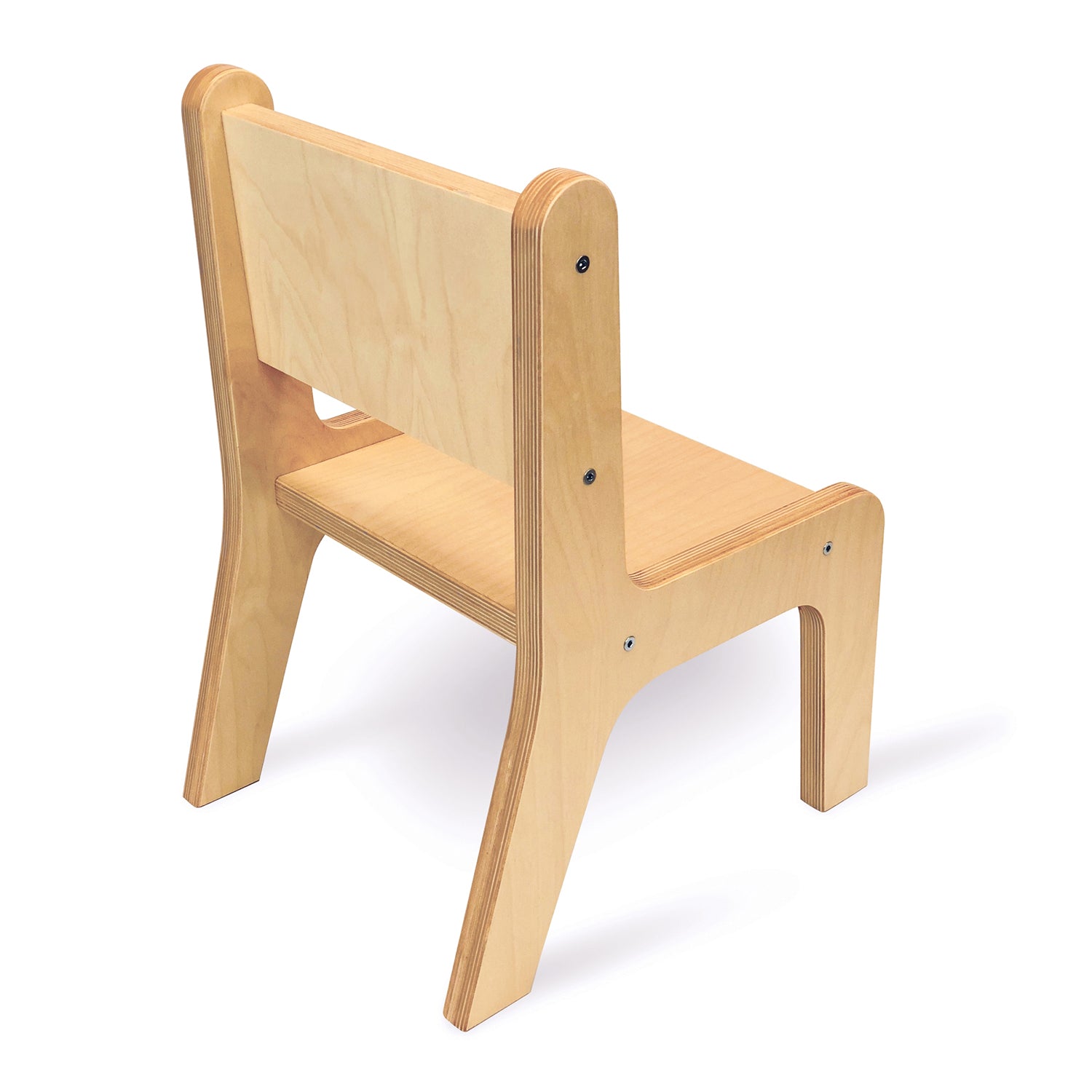 Whitney Plus 14H Natural Wooden Chair - Ergonomic Home Office Chair for Comfortable Working & Studying - Perfect for Home Office, Study Room, or Workspace