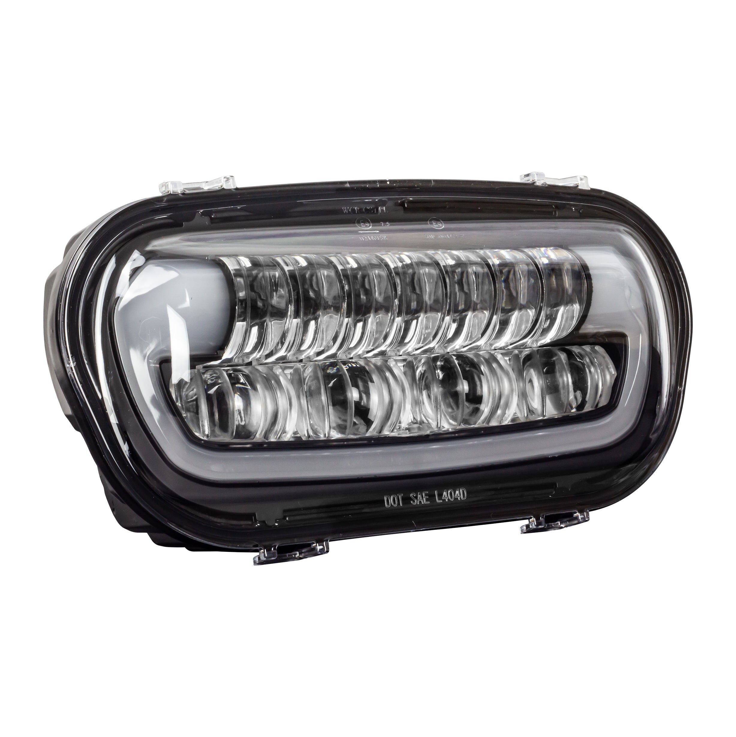 Eagle Lights BRITE AF LED Headlight for 2008-2023 Harley Davidson Fat Bob - High Performance Motorcycle Headlamp for Night Riding & Enhanced Visibility