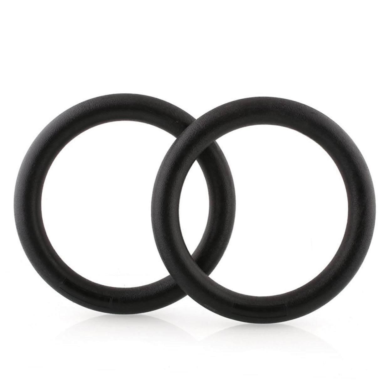 GOOHOCHY 4-Pack Adjustable Gymnastic Rings for Strength Training, Pull Ups, CrossFit & Home Workouts - Heavy Duty Wooden Gym Rings with Straps for Men & Women - Perfect for Indoor & Outdoor Fitness