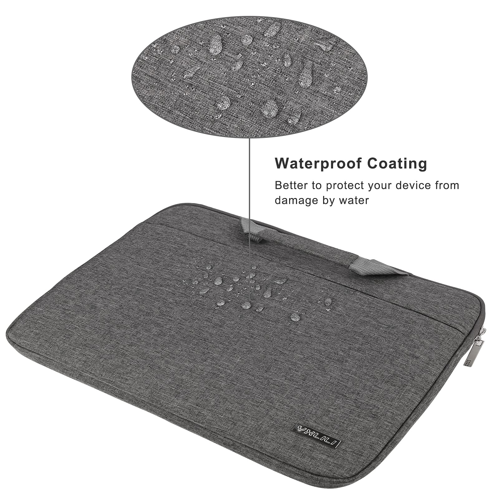 YXLILI 15.6 Inch Laptop Sleeve - Shockproof Protective Case with Soft Lining & Handle for MacBook Pro/Air, HP, Acer, Asus, Lenovo, Dell, Chromebook - Perfect for Travel, Office & School Use