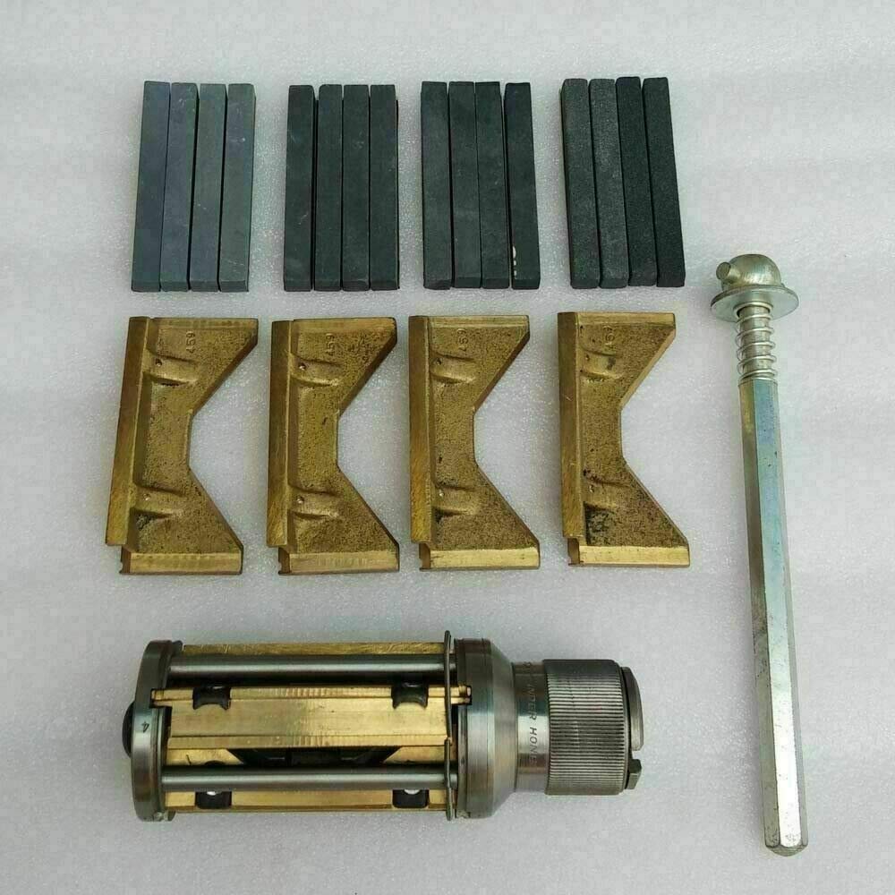 45-65mm Cylinder Engine Hone Kit with Multi-Grit Stones - Perfect for Engine Rebuilding, Motorcycle Repair & Automotive Maintenance