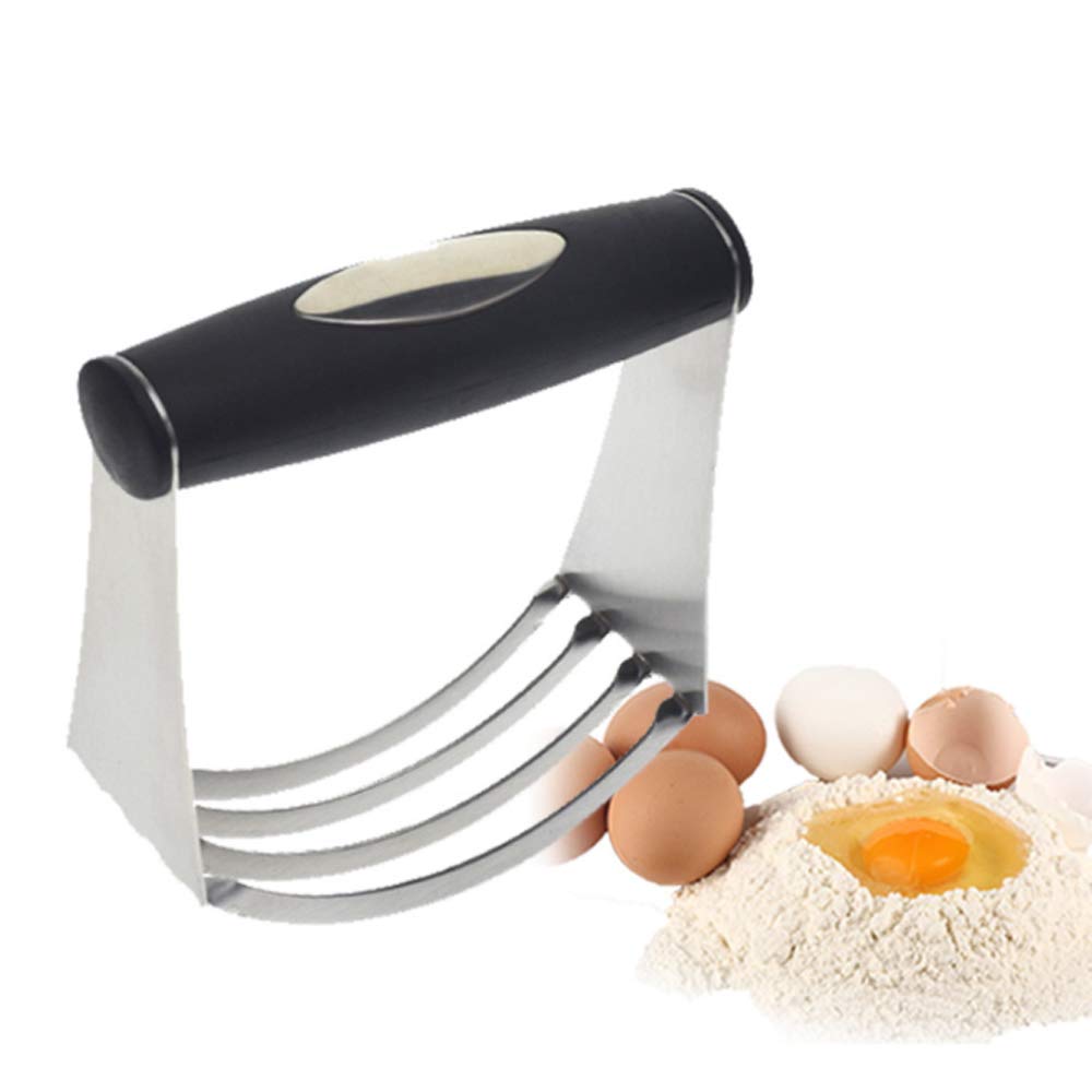 Heavy Duty Dough Blender - 4 Blade Pastry Cutter & Dough Mixer for Baking Pies, Cookies & Pastries | Perfect for Home Bakers & Professional Kitchens