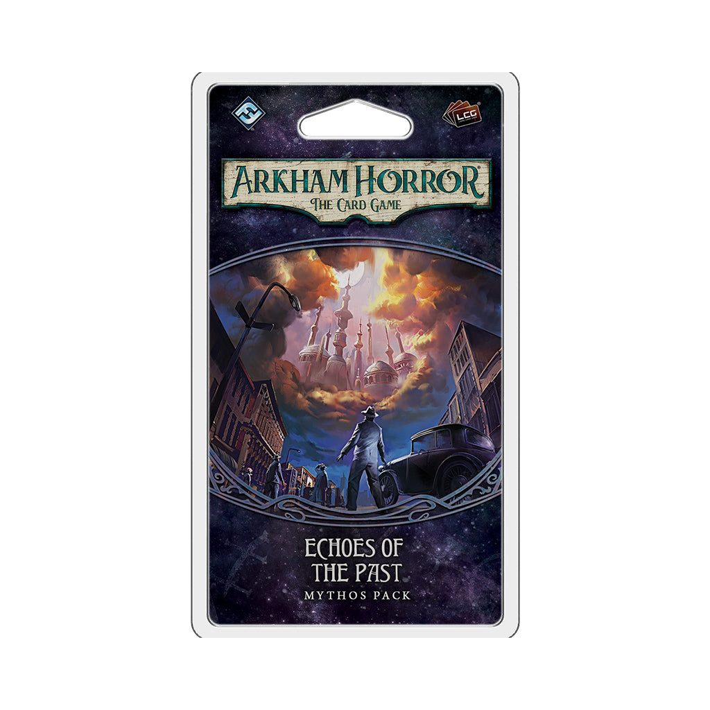 Arkham Horror LCG: Echoes of the Past Expansion Pack - Cooperative Horror Card Game for 1-4 Players | Perfect for Game Nights & Halloween Parties