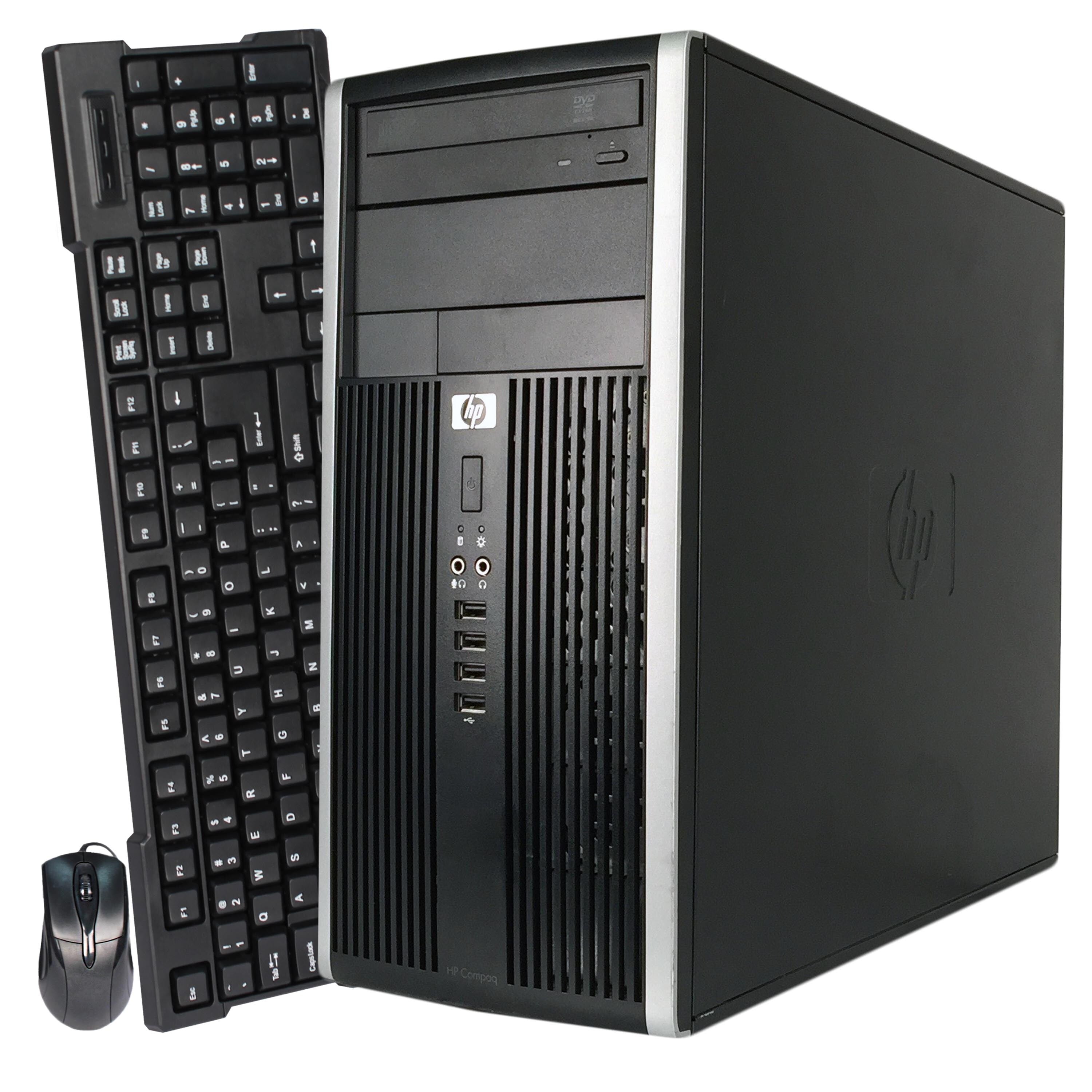 HP Tower Desktop Computer - Core 2 Duo 3.0GHz, Windows 7 Pro - Fast Performance for Home Office & Business Use