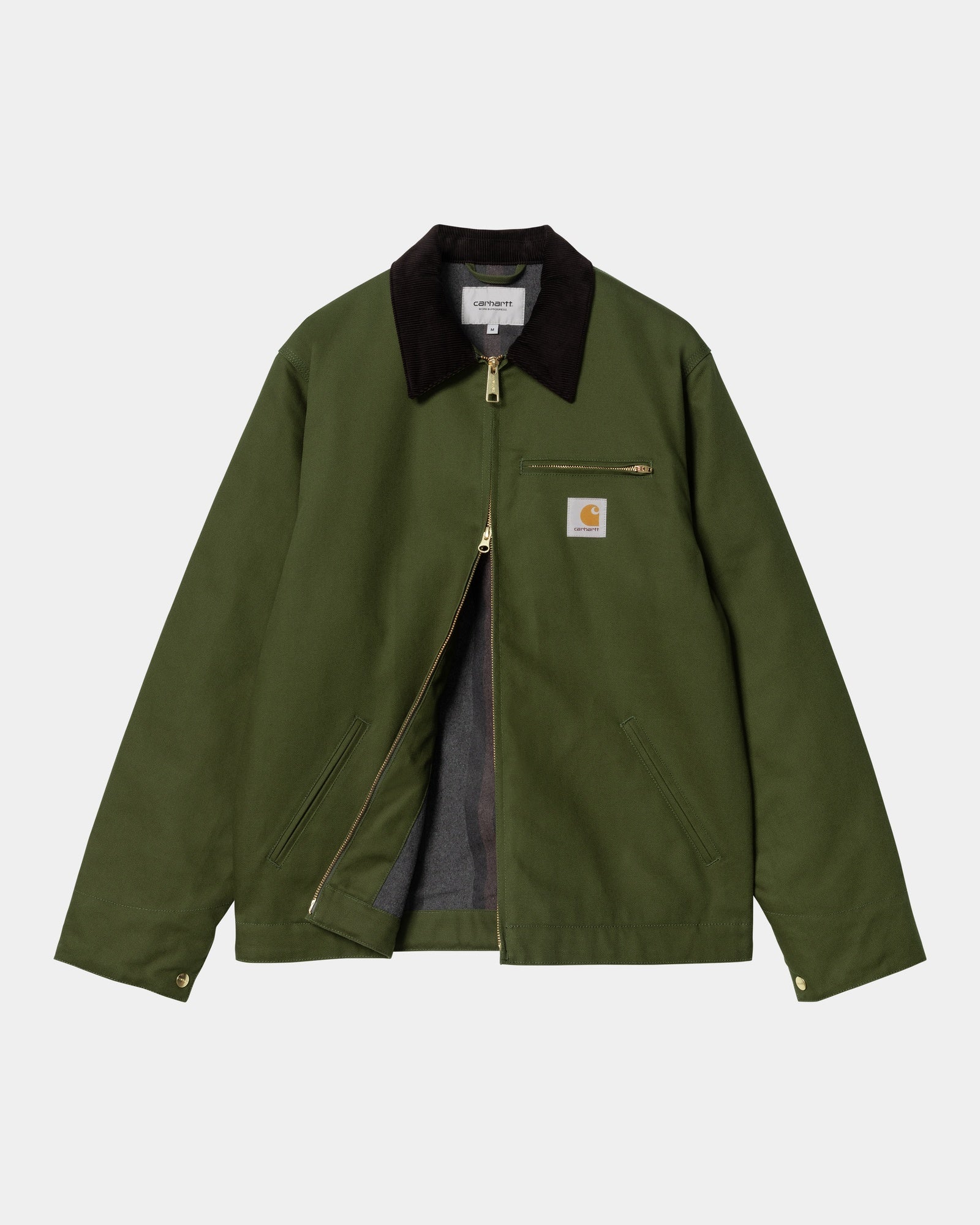 Detroit Winter Jacket for Men & Women | Tarragon & Black Rigid Outerwear | Cold Weather Coat for Urban Style & Outdoor Activities