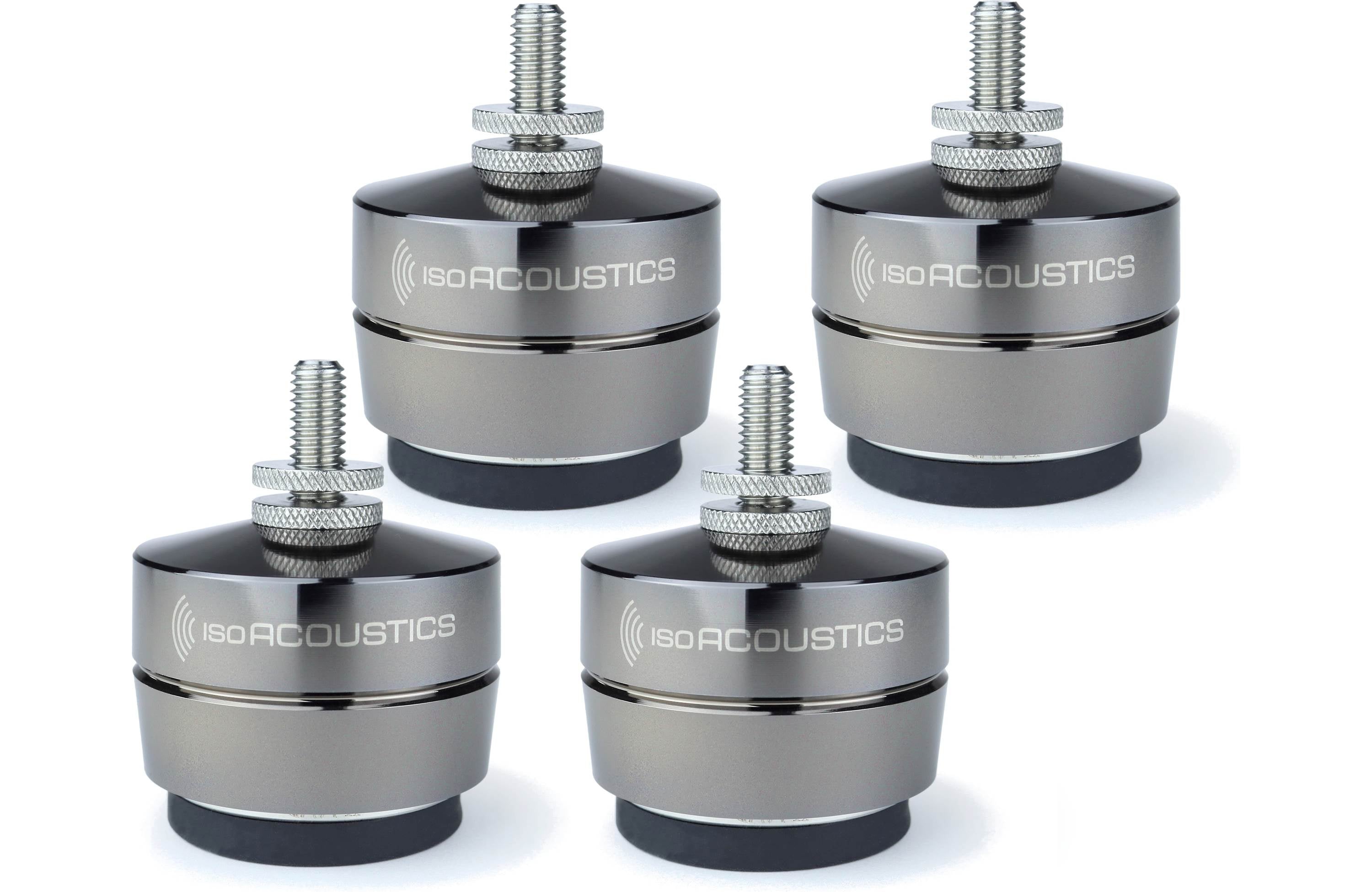 Isoacoustics Gaia II Performance Speaker Isolation Feet (4 Pack) - Premium Audio Equipment for Home Theater & Studio Sound Systems - Reduce Vibrations & Enhance Clarity