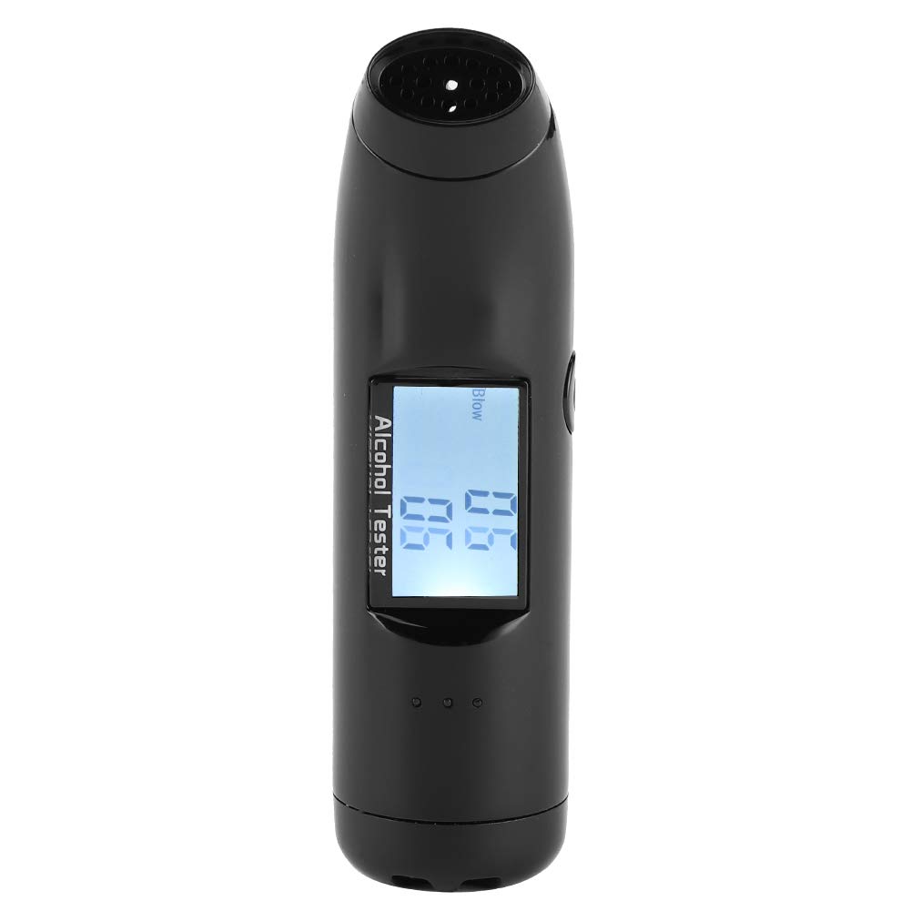 Automatic Durable Alcohol Breathalyzer - Accurate BAC Tester for Driving, Sensitive Portable Breath Analyzer for Blood Alcohol Content Detection | Perfect for Road Safety Checks, Party Monitoring & Personal Health Tracking
