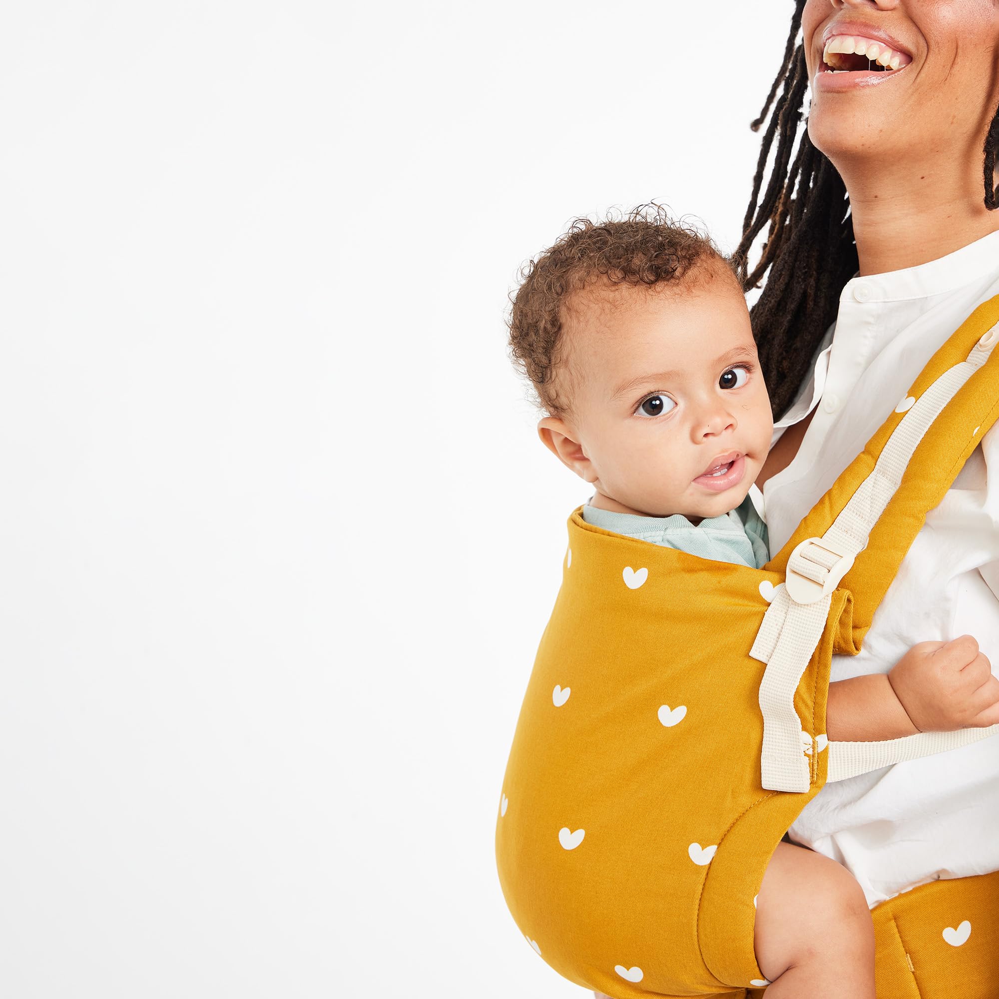 Tula Free-to-Grow Ergonomic Baby Carrier - Adjustable Infant & Toddler Carrier (7-45 lbs) - Comfortable Hands-Free Babywearing for Parents - Perfect for Shopping, Hiking & Daily Errands