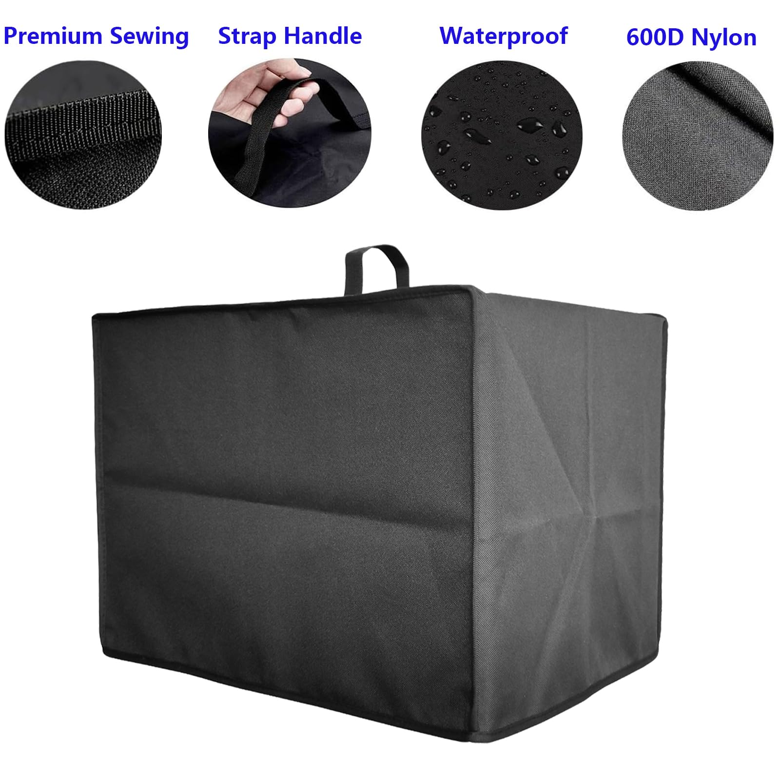 **Waterproof & Dustproof Ice Maker Cover for GE Profile Opal 2.0 Nugget Ice Maker - 600D Nylon, Heat/Scratch/UV Resistant - Perfect for Countertop Protection in Kitchens, Offices & Outdoor Use**