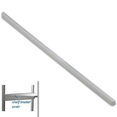Elfa Right Bracket Cover D: 50 White - Durable Shelf Bracket Cover for Closet Organizers & Storage Systems - Perfect for Home, Office, and Garage Organization