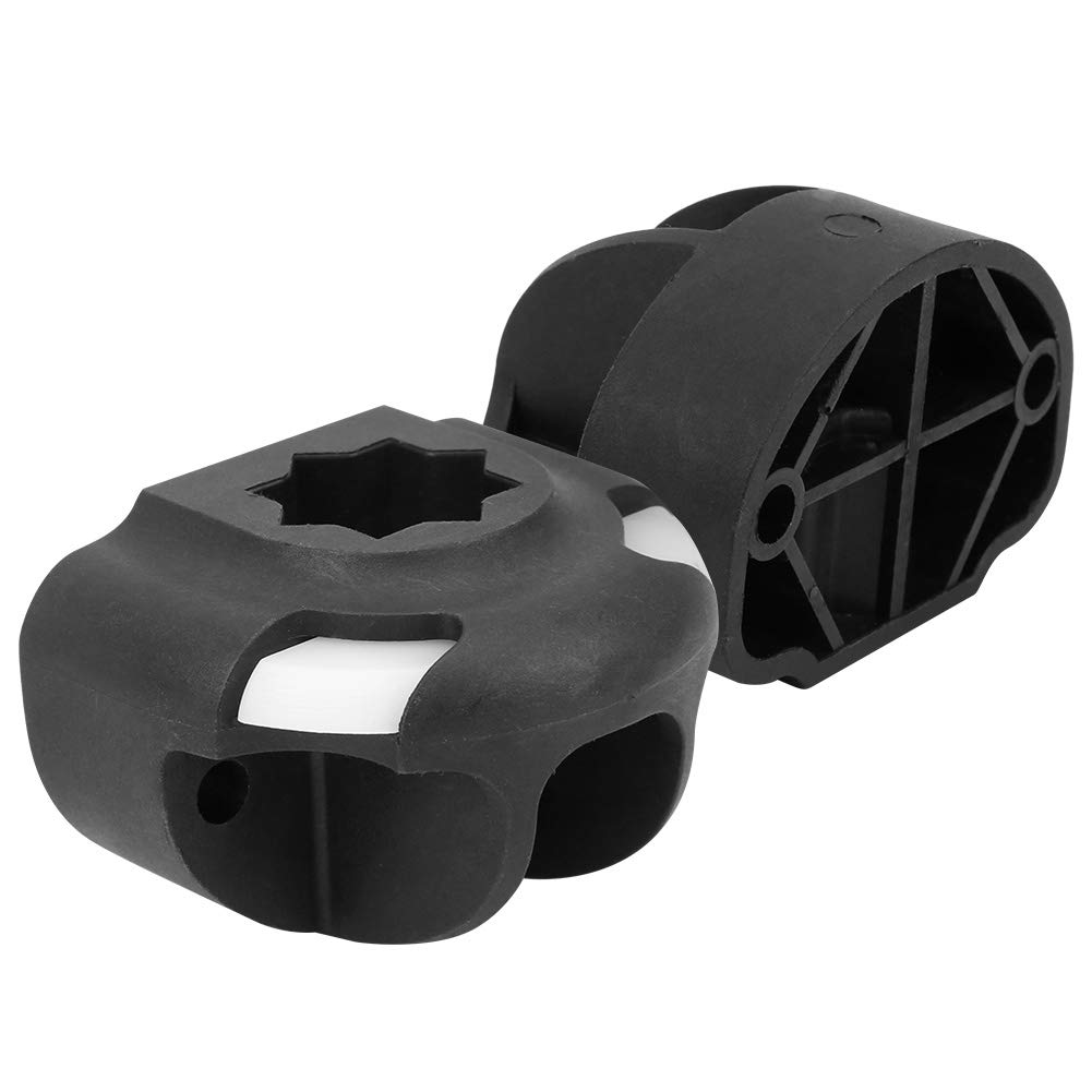 Premium Boat Fishing Rod Holder Mount Base Kit - Lightweight Plastic DIY Accessory for Canoe & Kayak with Mounting Screws - Easy Installation for Fishing Enthusiasts - Perfect for Saltwater & Freshwater Fishing Trips