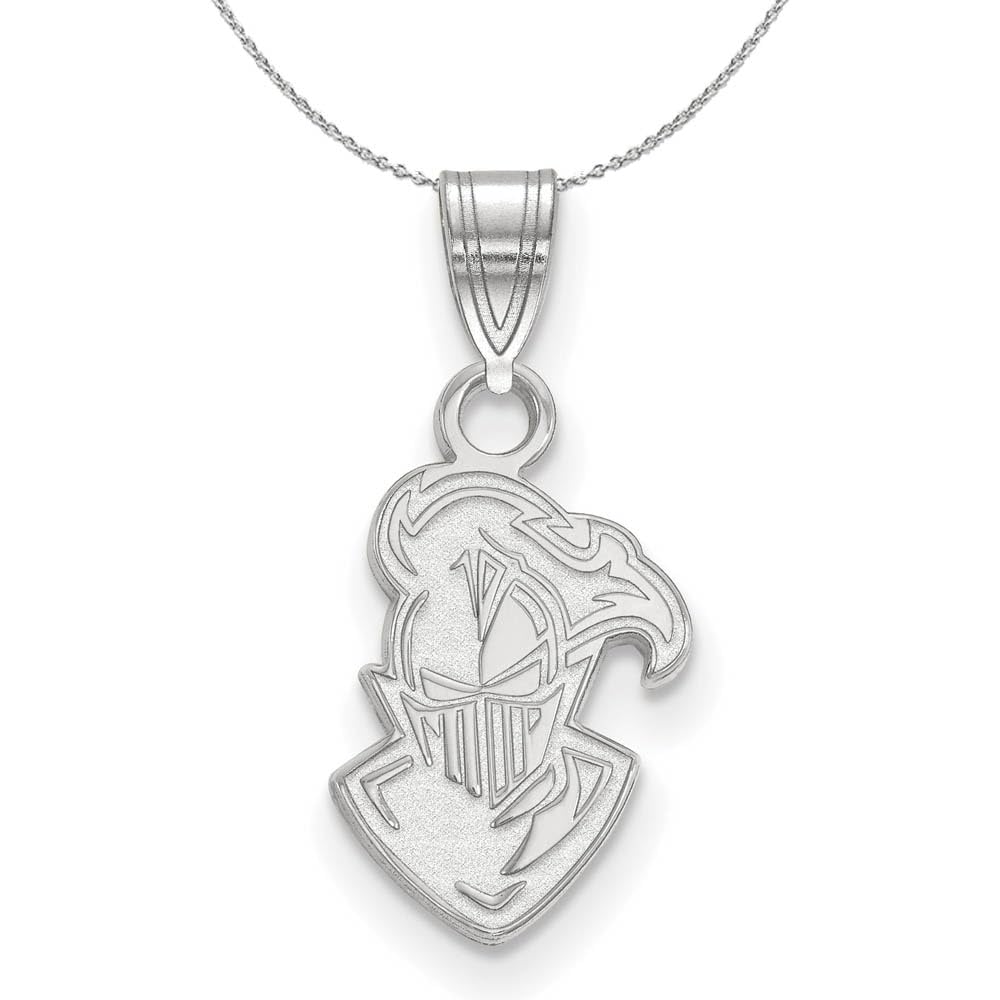 Black Bow Sterling Silver Furman U Small Pendant Necklace - Elegant Jewelry Gift for Women, Girls | Perfect for Valentine's Day, Anniversary & Special Occasions