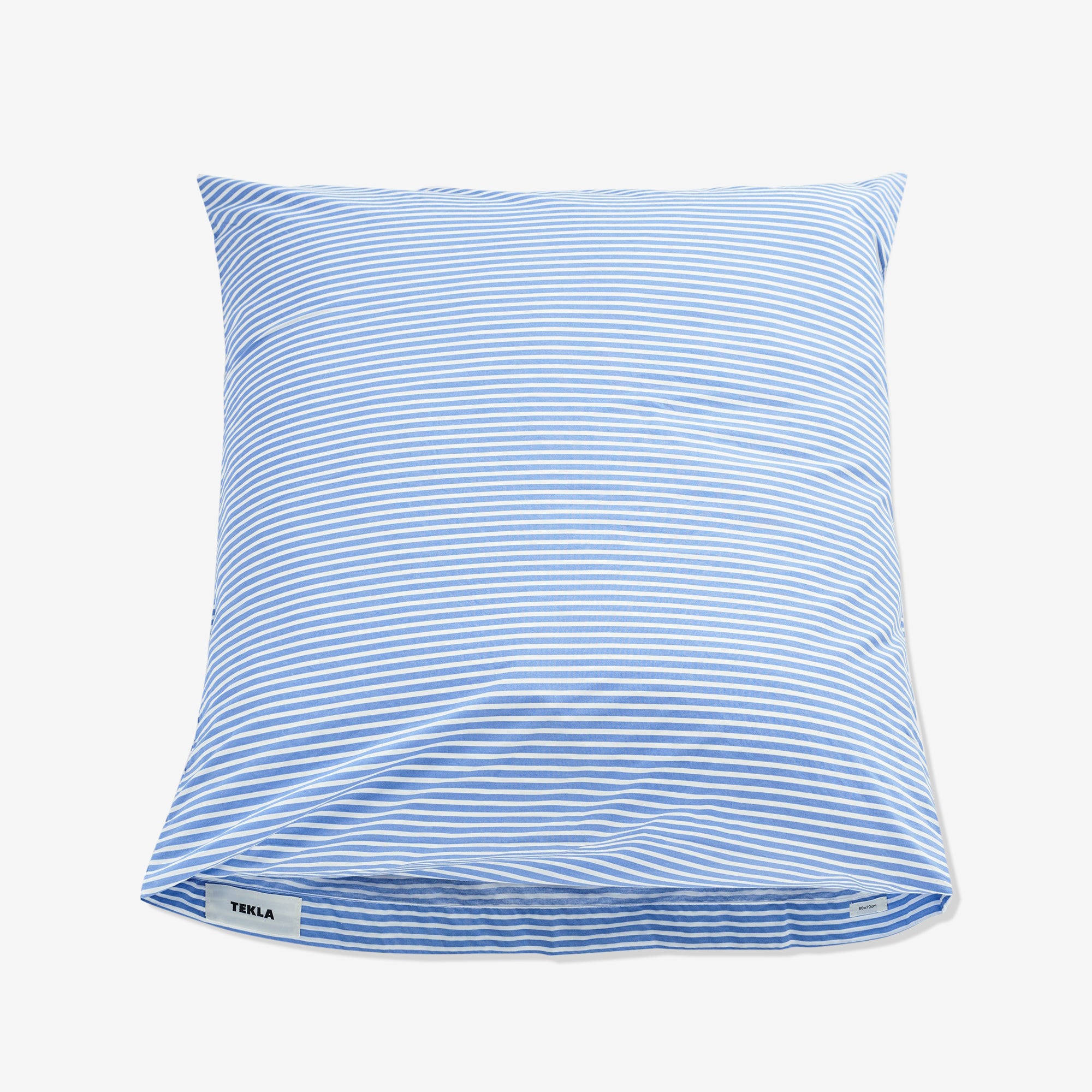 Premium Percale Pillow Sham - Soft 100% Cotton Oxford Striped Pillowcase for Bedroom Decor & Luxury Hotel Style Bedding - Perfect for Master Bedroom, Guest Room & Airbnb Stays