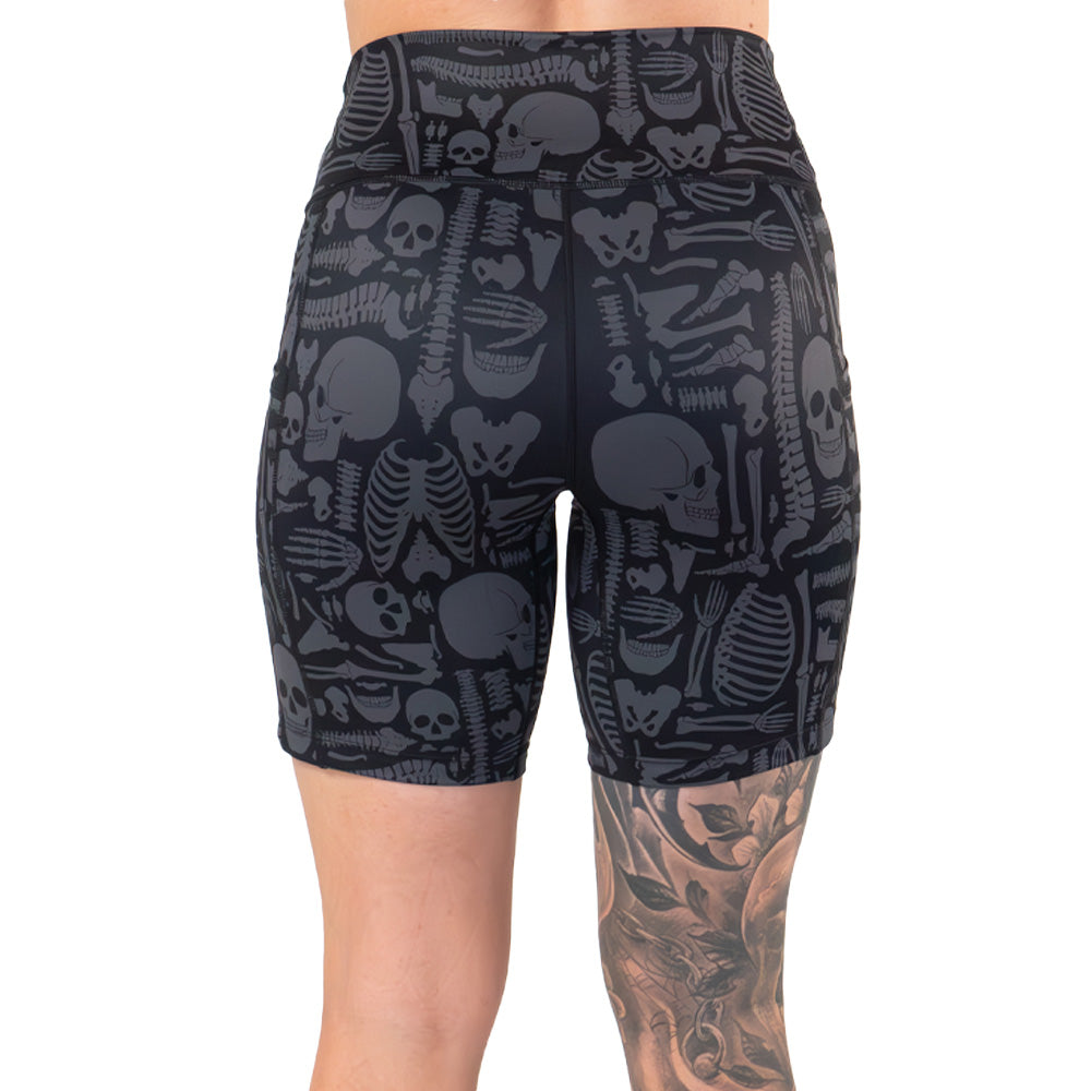 Baddie To The Bone Women's Fashion Shorts - Trendy High Waisted Summer Casual Shorts for Streetwear & Outfits | Perfect for Beach, Gym, and Everyday Wear