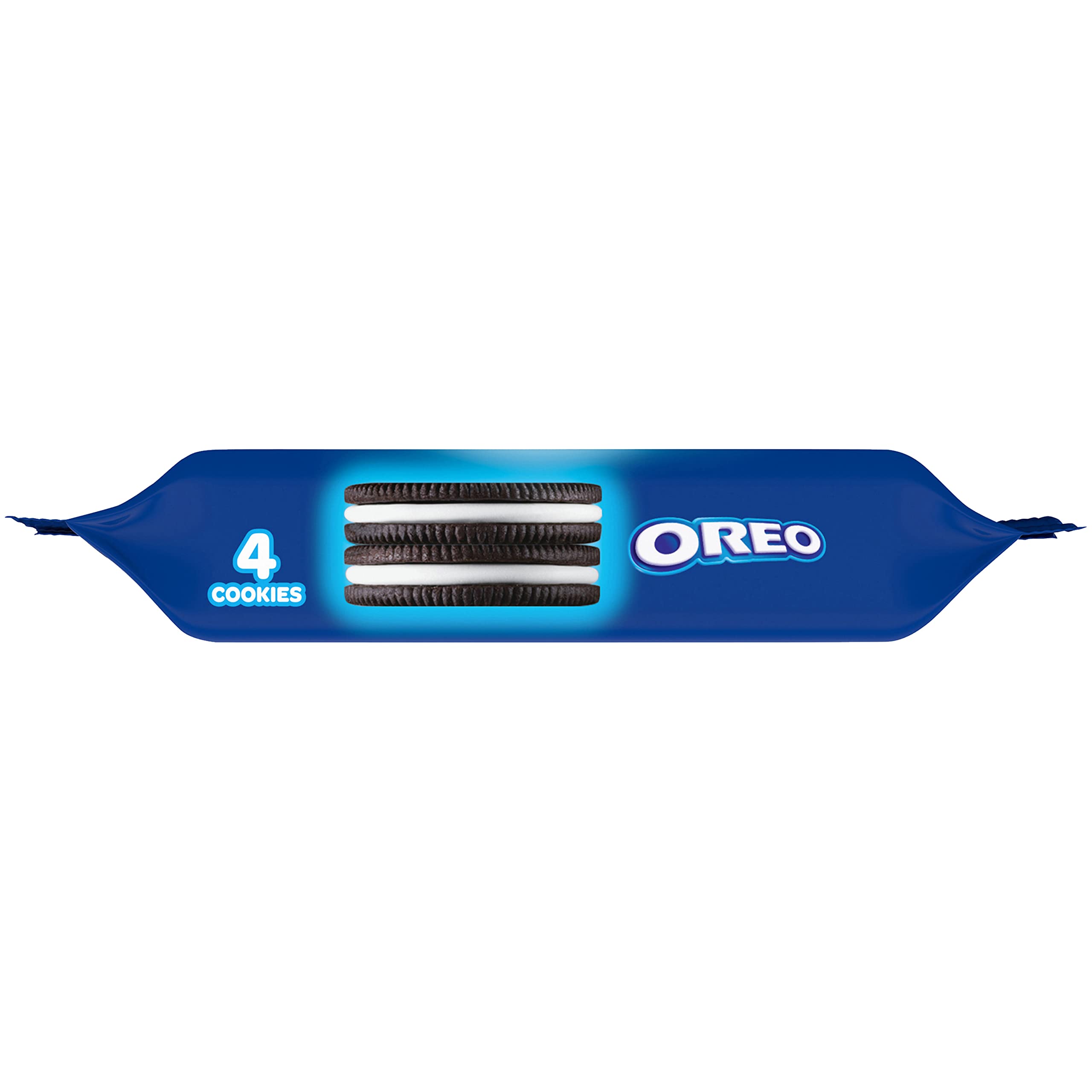 OREO Chocolate Sandwich Cookies, 24 Snack Packs (4 Cookies Each) - 4 Boxes - Perfect for Lunchboxes, Office Snacks & Party Treats