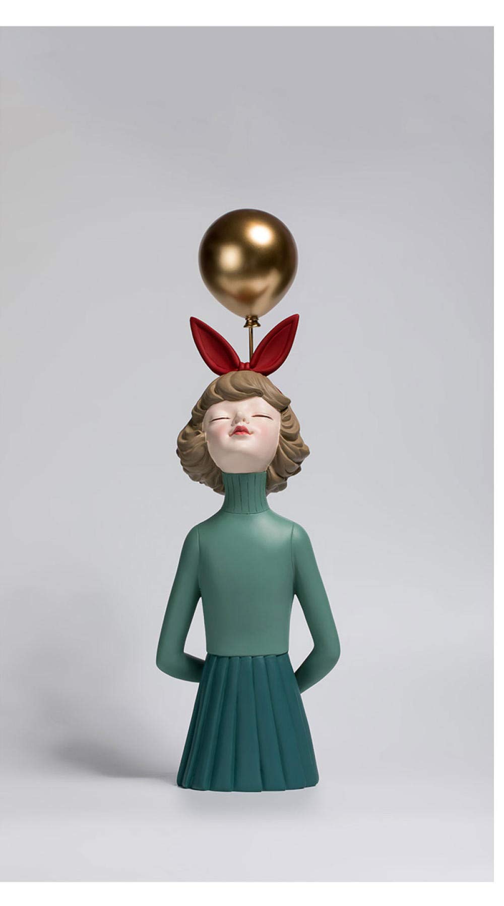 ZQQQC Resin Ballerina Balloon Girl Statue - Elegant Home Decor Sculpture for Living Room, Bedroom & Office Decoration | Perfect Gift for Art Lovers