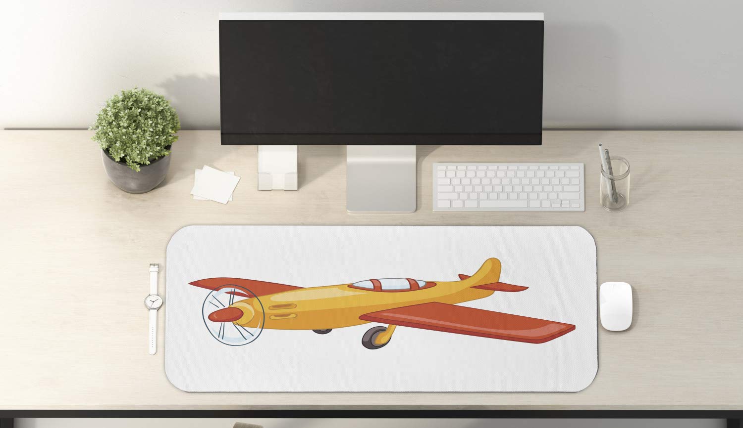Ambesonne Airplane Mouse Pad - Large 31
