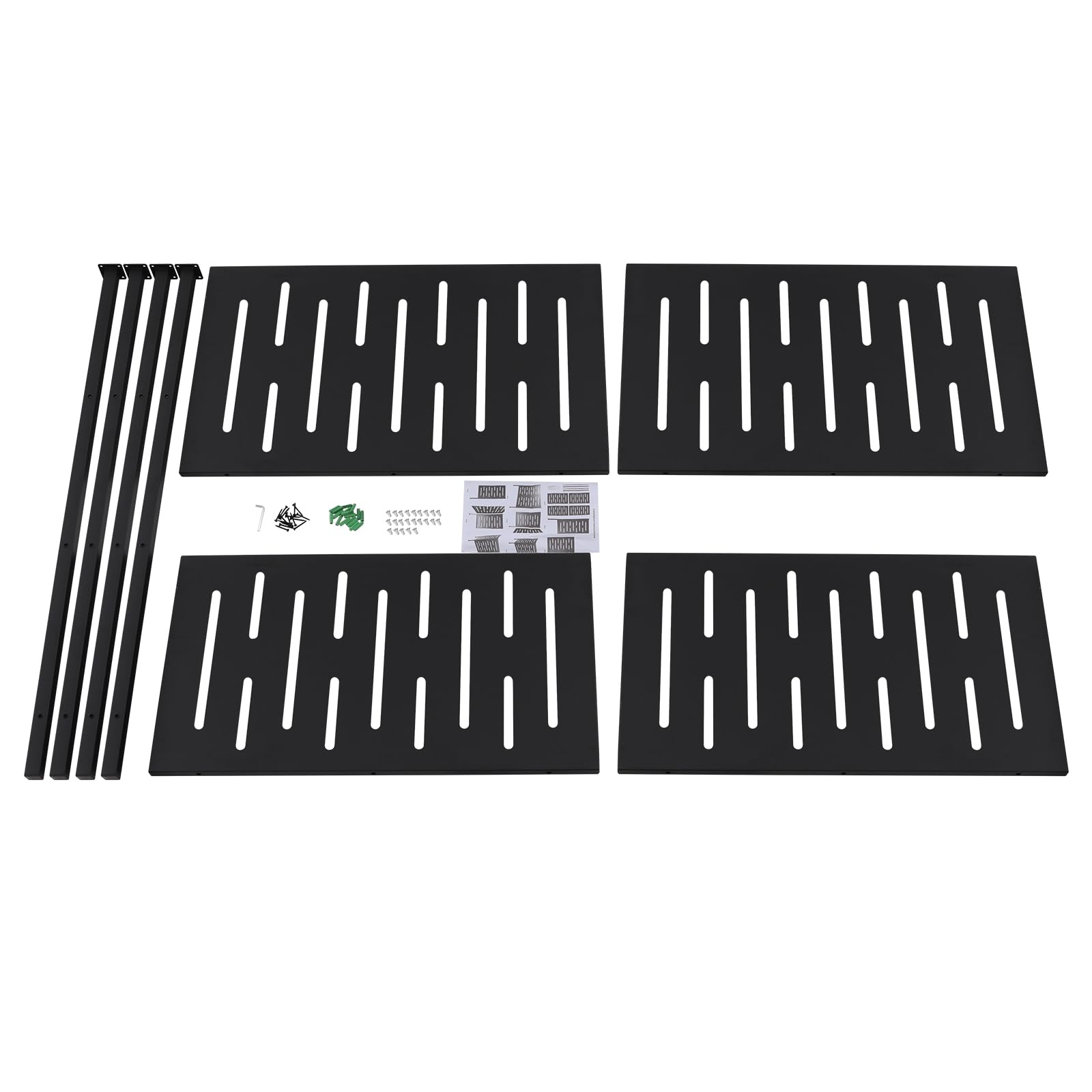 Black Iron Air Conditioner Privacy Fence - 48.03