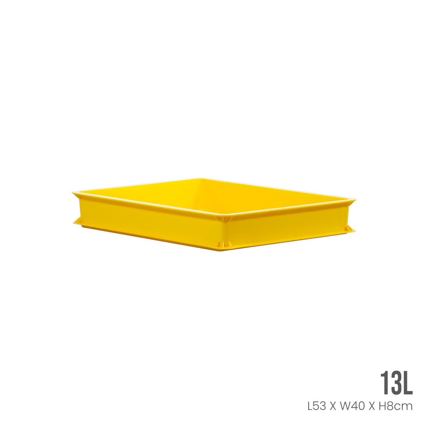 Heavy Duty Industrial Plastic Storage Container Bin - ID3901 | Stackable & Durable for Warehouse, Garage & Workshop Organization