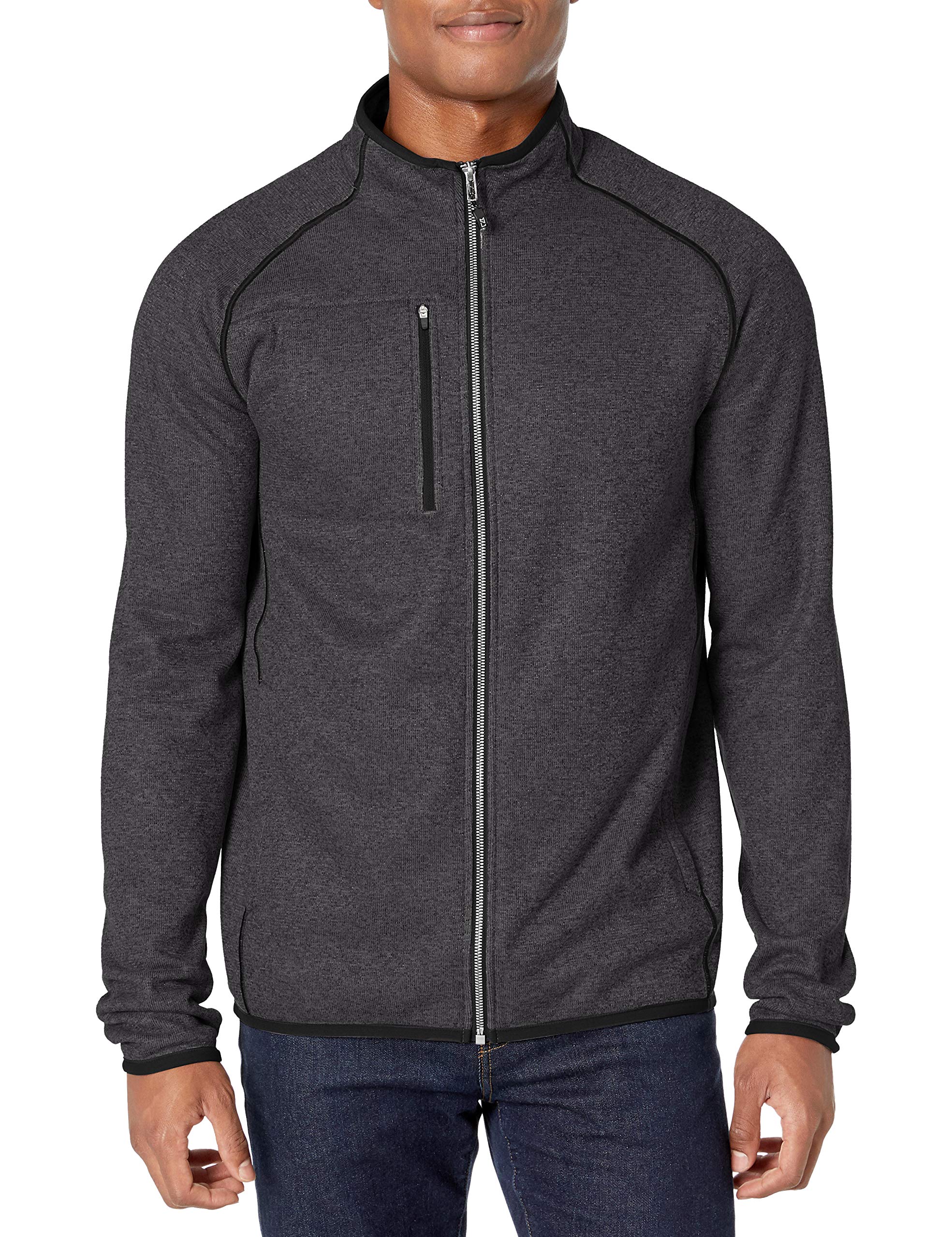 Cutter & Buck Men's Big & Tall Full Zip Jacket - Water-Resistant Windbreaker for Outdoor Activities & Casual Wear