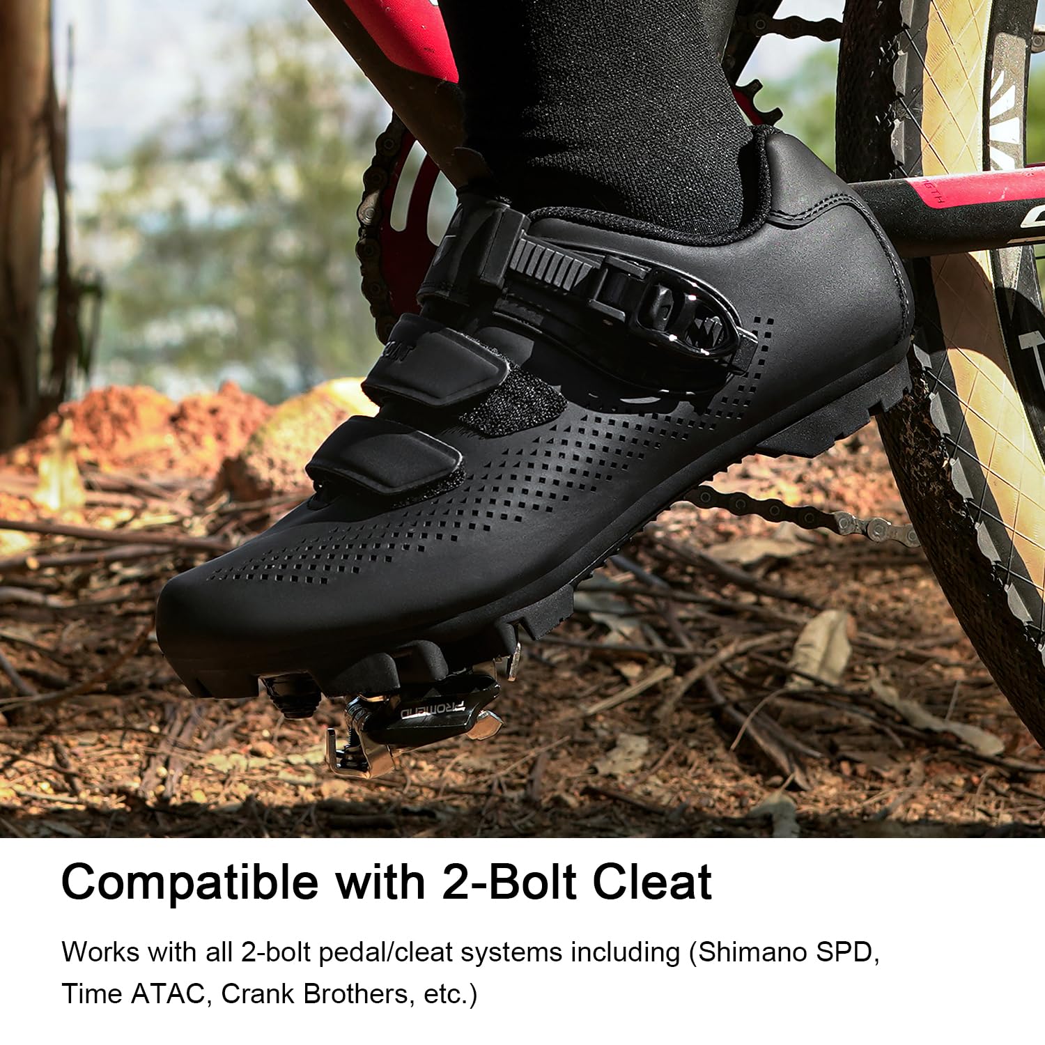 Men's & Women's MTB Mountain Bike Shoes - SPD Compatible Cycling Shoes for Shimano Pedals | Ideal for Trail Riding & Off-Road Biking Adventures