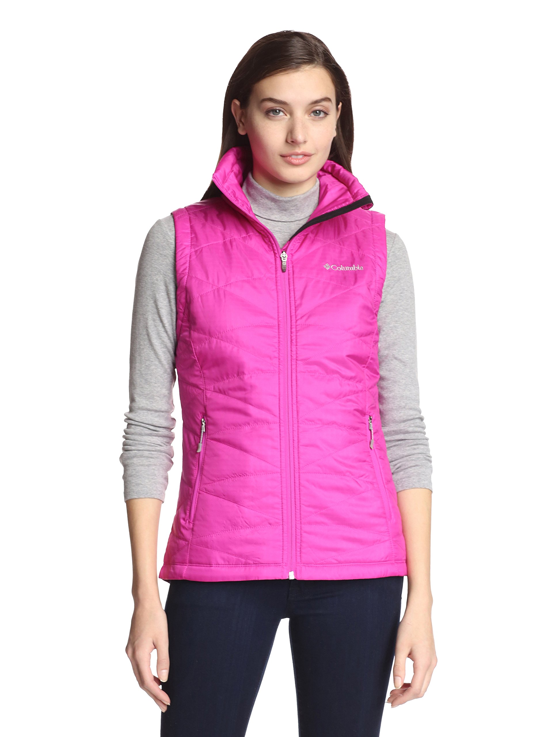 Columbia Women's Plus Size Mighty Lite III Vest - Lightweight Packable Down Puffer Vest for Outdoor Hiking, Camping & Winter Activities