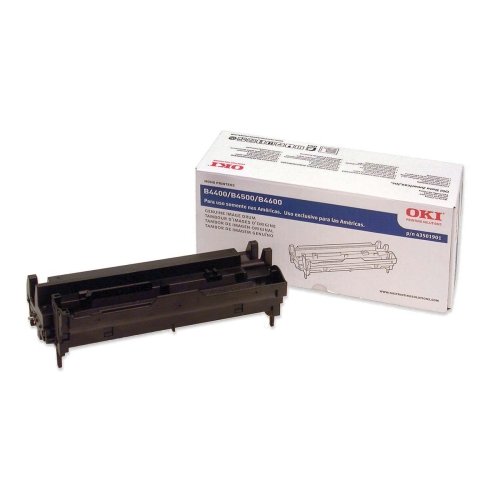 Oki Image Drum for B4400 & B4600 Series Printers - 25,000 Page Yield - High-Quality Replacement Toner Cartridge - Perfect for Office & Home Printing Needs