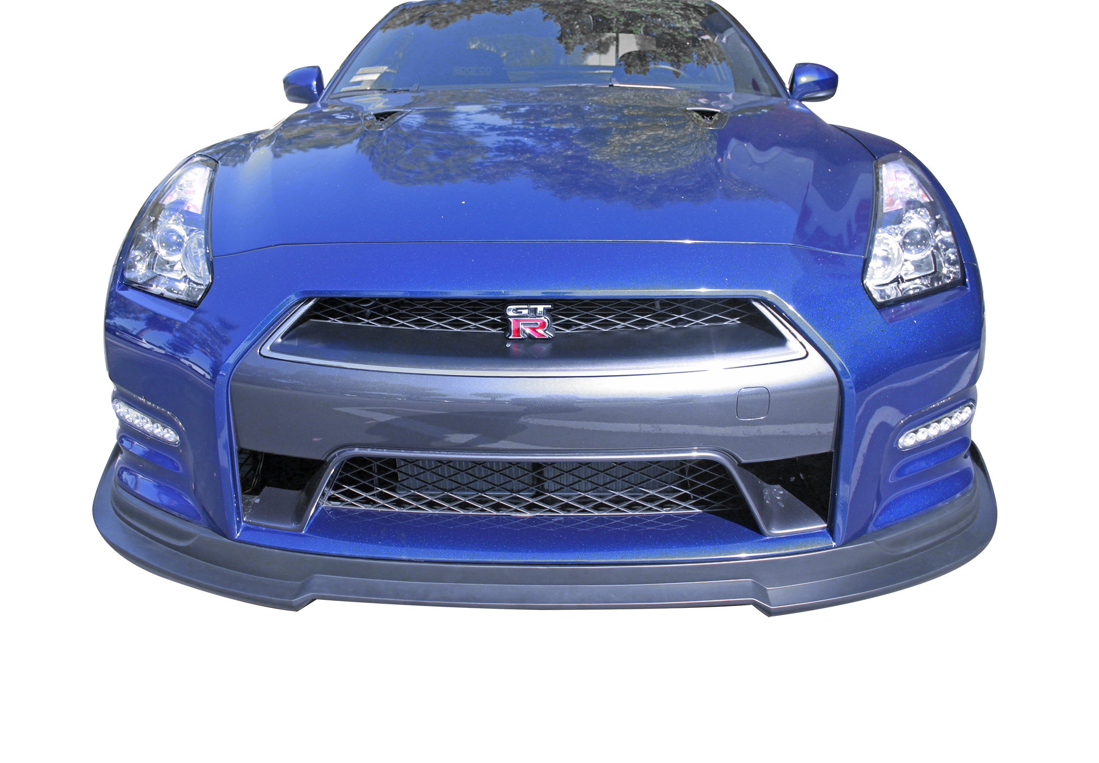 2012-2015 Nissan GT-R R35 Front Bumper Lip Splitter - Polyurethane (Urethane) Body Kit - GTRKB13022 - Perfect for Track Racing & Street Performance Upgrades