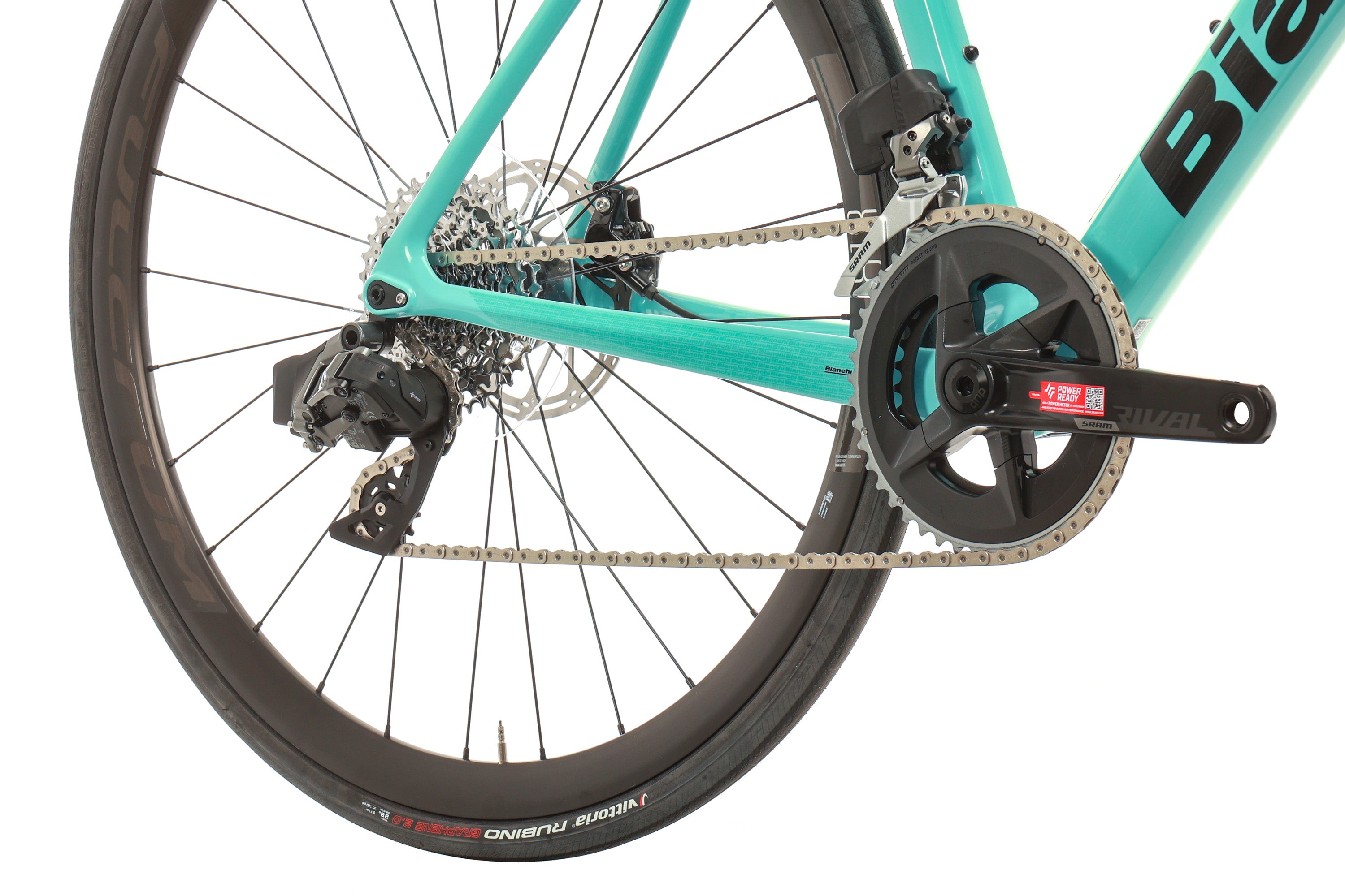 Bianchi Sprint Disc Rival AXS 12-Speed Road Bike 2023 - 57cm Carbon Frame for Racing & Endurance Training | Perfect for Competitive Cyclists & Long-Distance Rides
