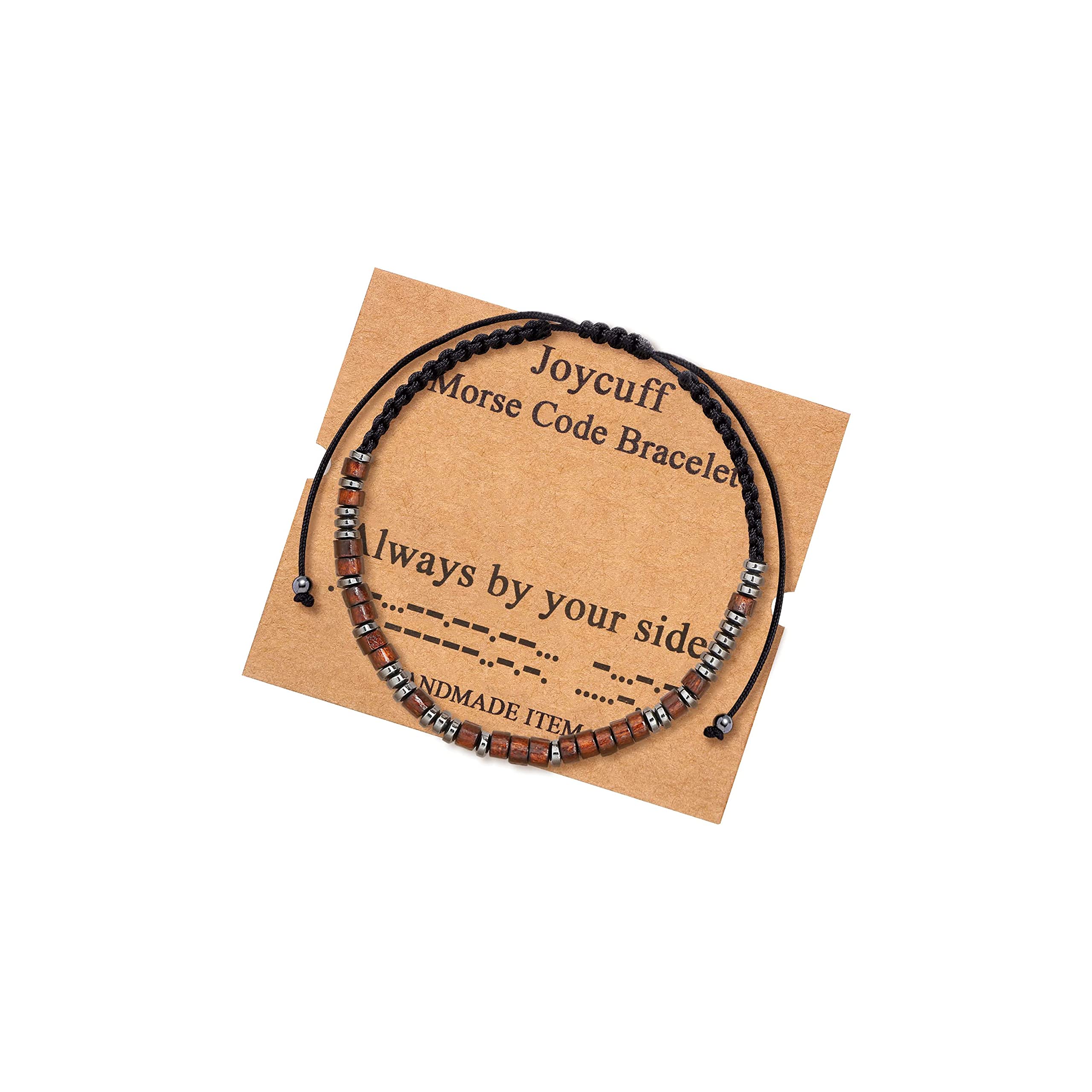 Morse Code Bracelets for Women - Personalized Inspirational Jewelry Gift for Daughter, Mom, Dad, Son & Best Friends - Unique Valentines Day, Mother's Day & Graduation Present - Perfect for Daily Wear, Special Occasions & Meaningful Surprises