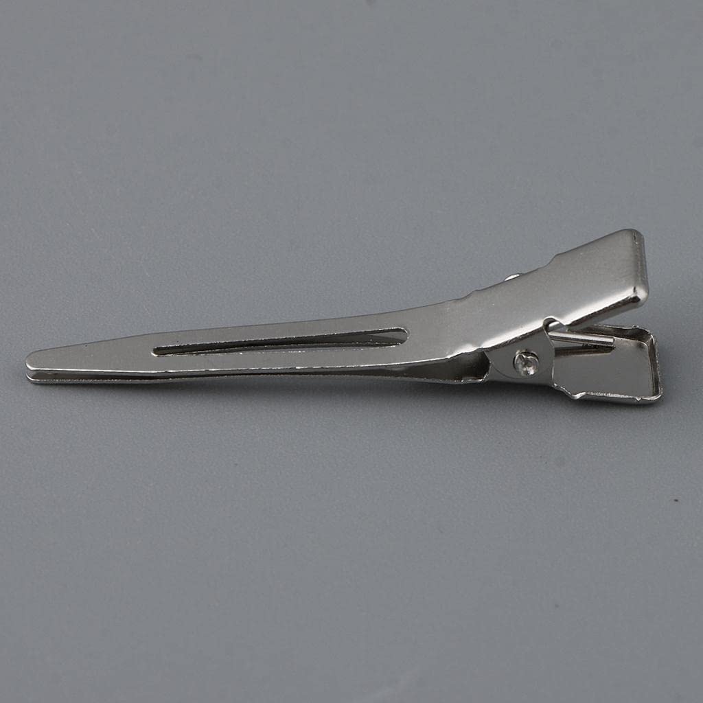 LOSA 100pcs Alligator Hair Clips - Metal Duck Bill Sectioning Clips for Styling