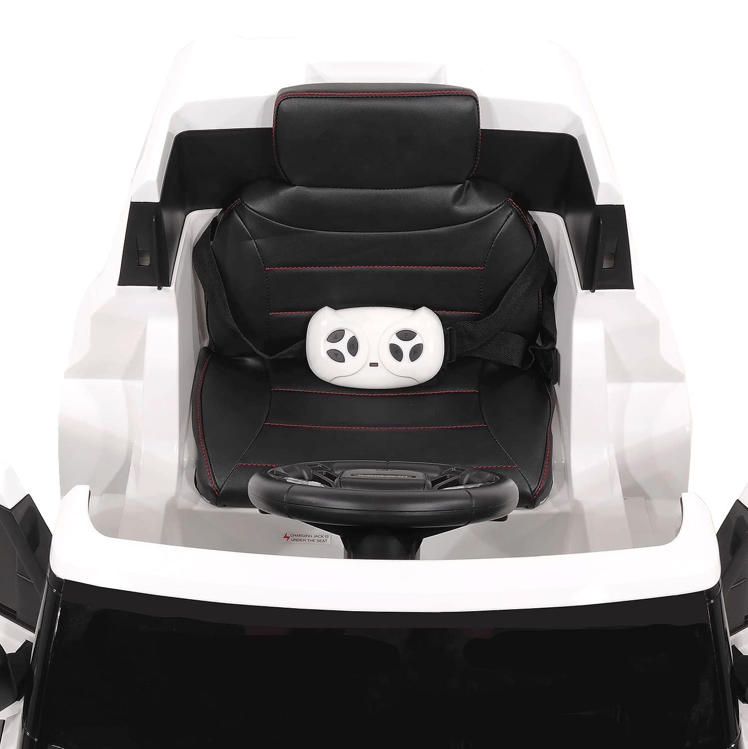 Modern Kids Land Rover Defender 12V Electric Ride-On Car with Remote Control, MP3/USB Music Player, Leather Seat & LED Lights - Black | Off-Road Adventure Toy for Boys & Girls | Perfect for Outdoor Play, Birthday Gifts & Backyard Fun