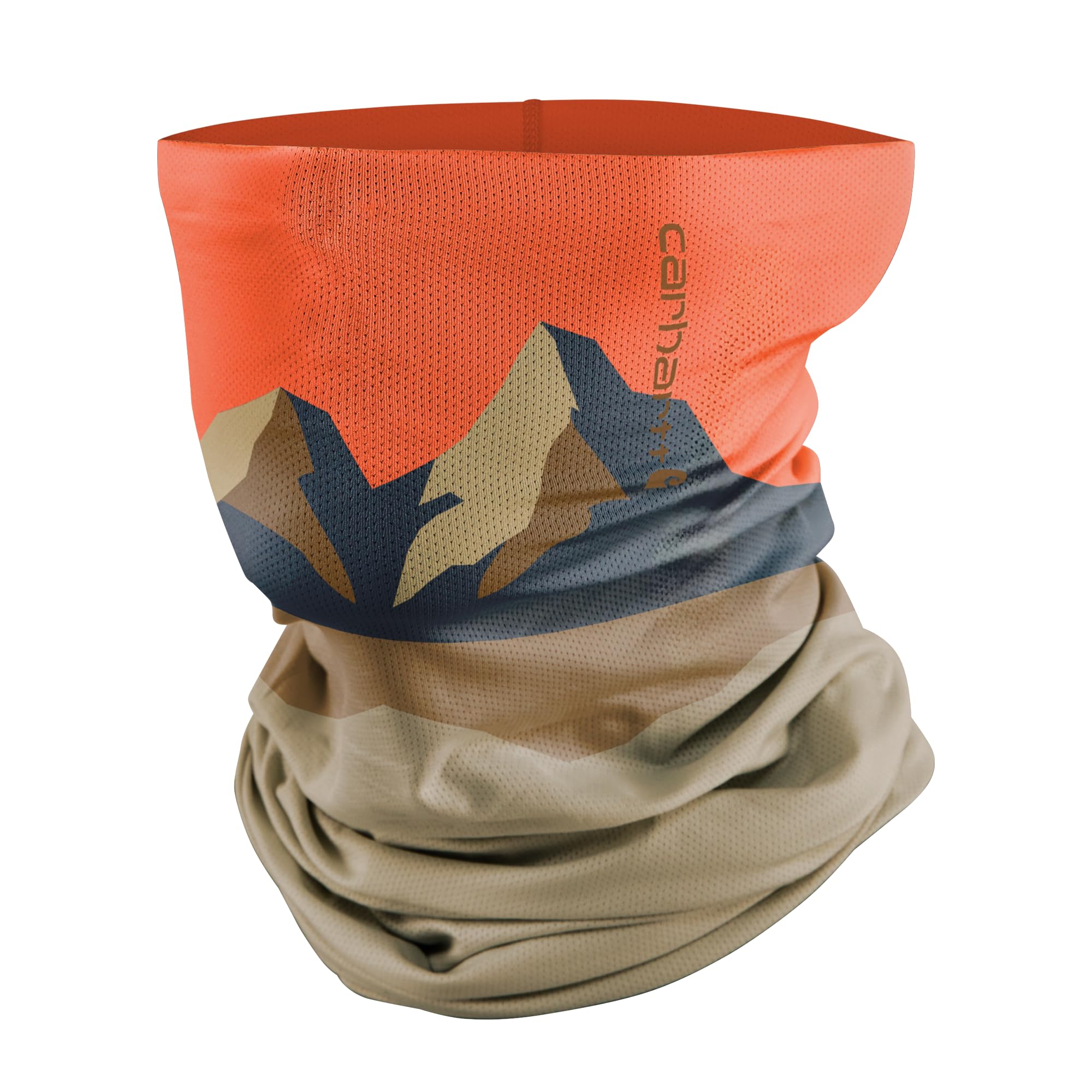 Carhartt Unisex Adult Force Lightweight Neck Gaiter - Breathable Face Cover for Outdoor Work, Hiking & Winter Sports