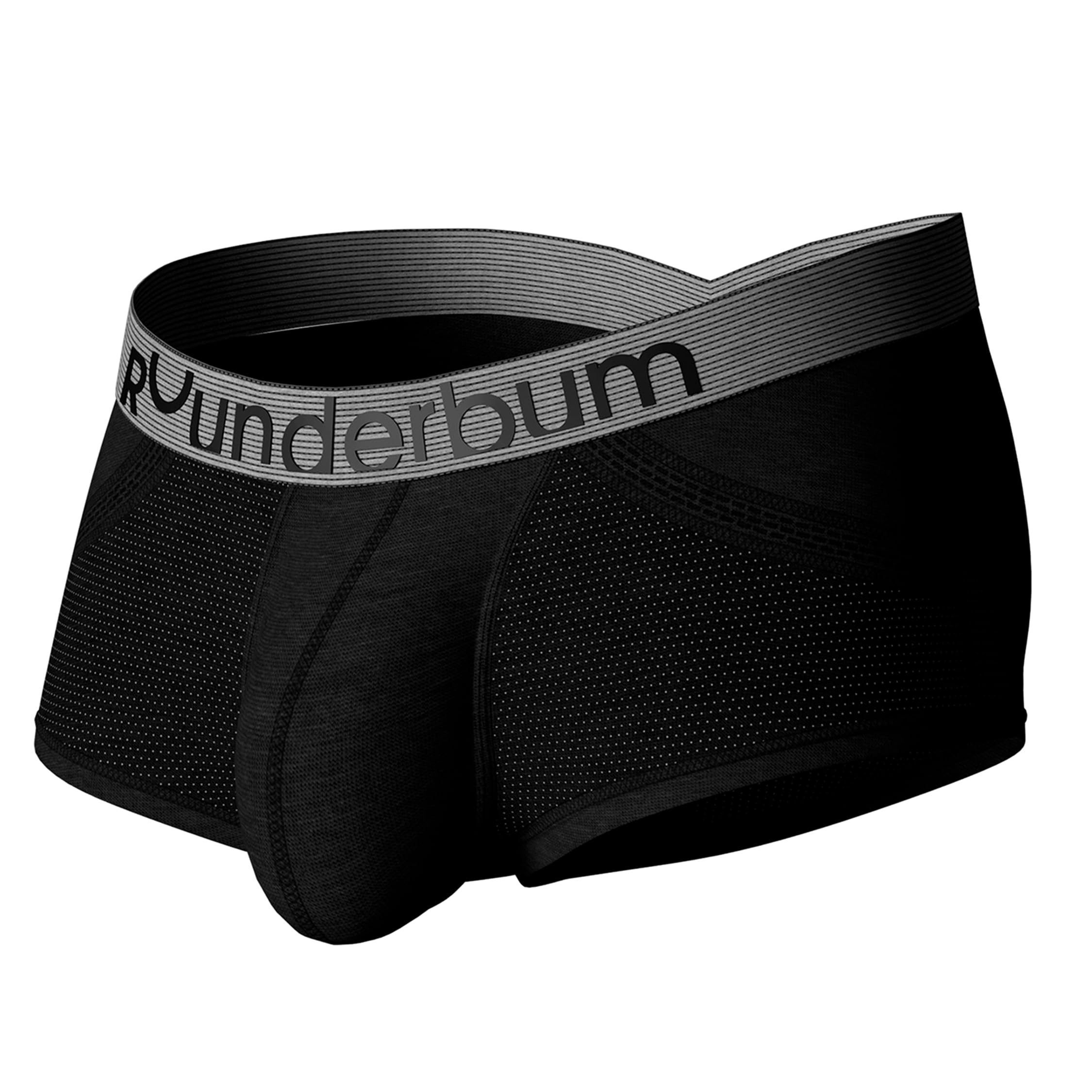 Rounderbum Men's Anatomic Tech Boxer Briefs - Comfortable Cotton Shapewear Underwear for Everyday Wear & Active Lifestyles