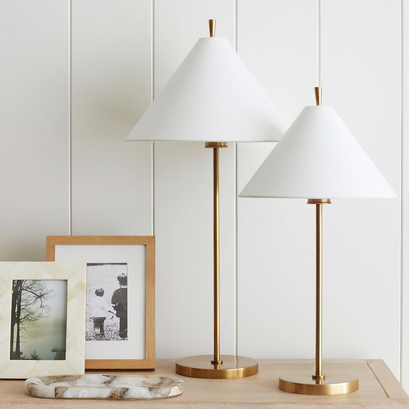 Ellis Table Lamp - Modern LED Desk Light with Adjustable Brightness, USB Charging Port for Home Office, Bedroom, and Study Room - Perfect for Reading, Working, and Relaxing