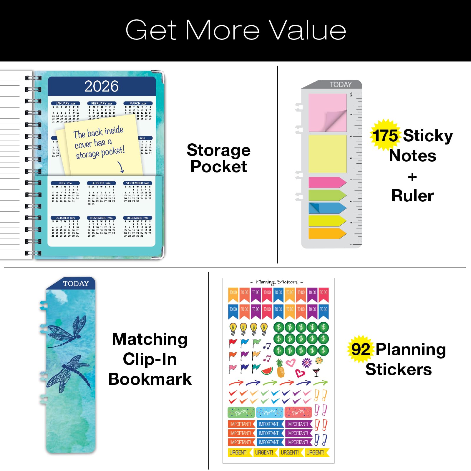 2025 Hardcover Planner - 5.5