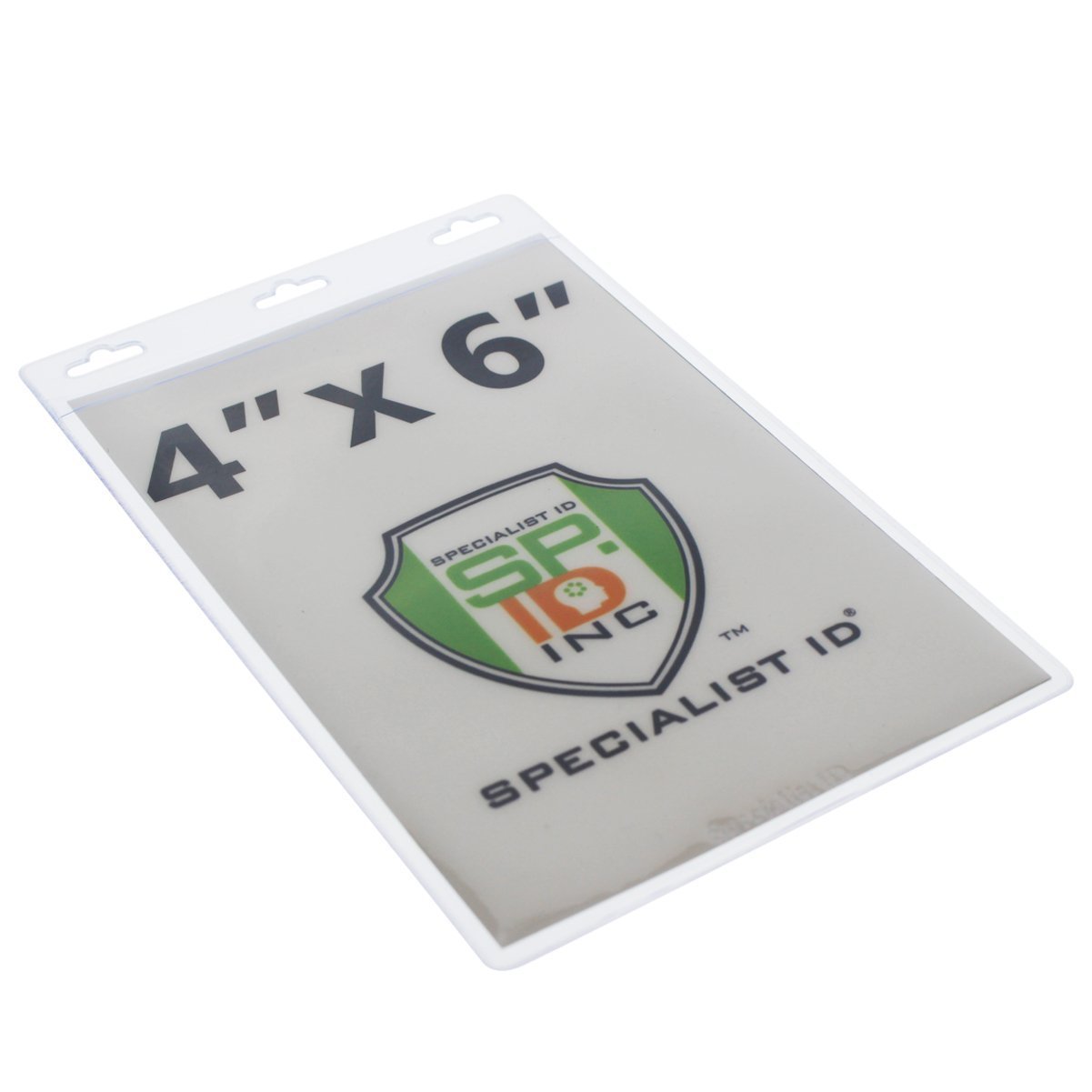 10-Pack Heavy Duty 4x6 Badge Holders with VIP Lanyards - for Events & Tickets