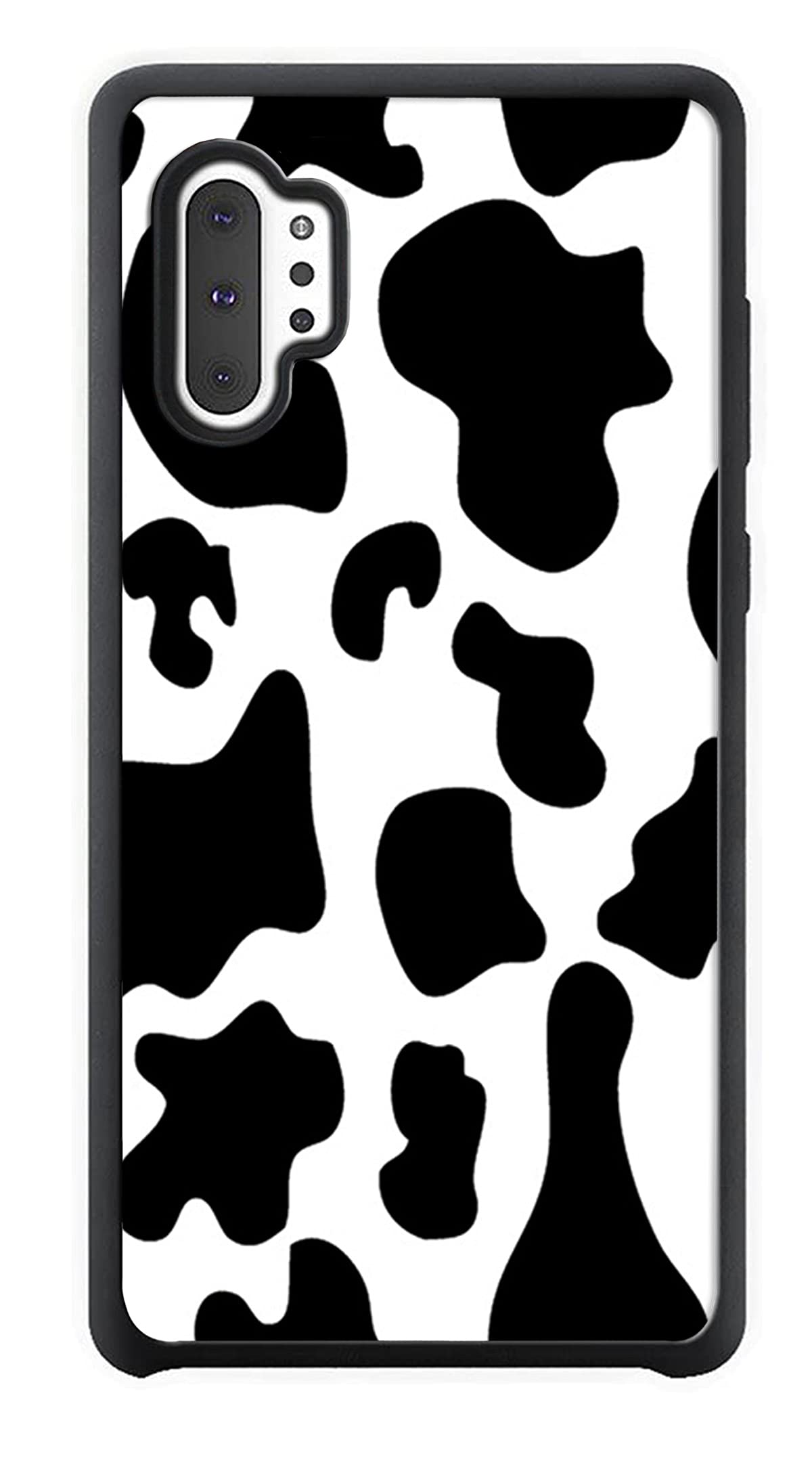 Samsung Galaxy Note 10 Plus Case - Shockproof TPU Phone Cover with Stylish Cow Print Design - Perfect for Everyday Protection & Fashion Statement
