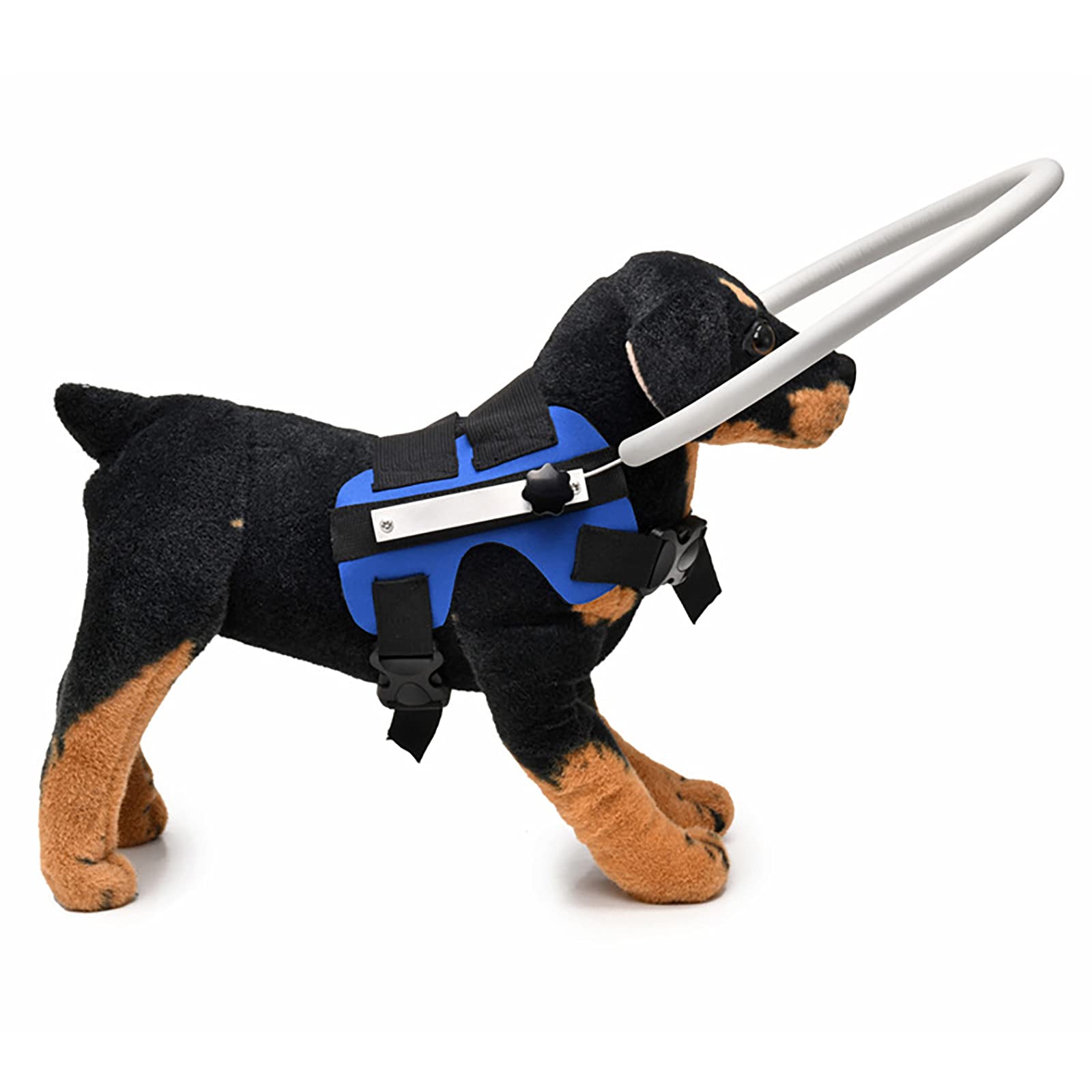 Blind Dog Harness with Anti-Collision Halo - Adjustable Guiding Device for Small, Medium & Large Blind Dogs | Pet Safety Accessories for Indoor & Outdoor Use